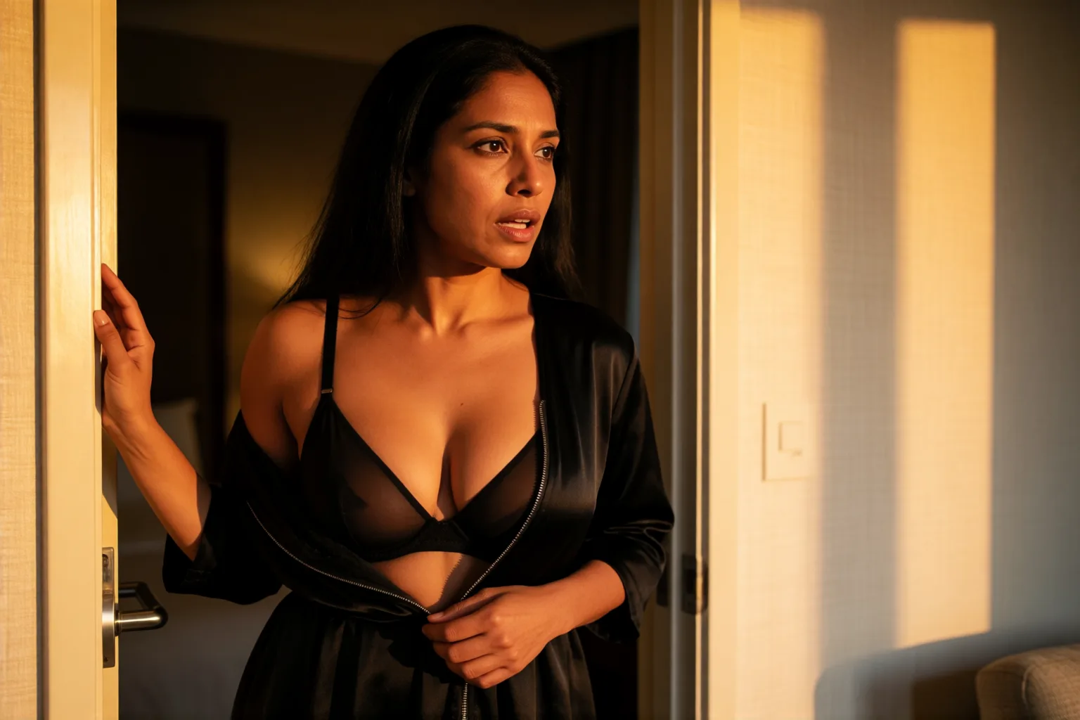 Scene 1 of the story: The Night She Cheated on Her Boyfriend with the Champion