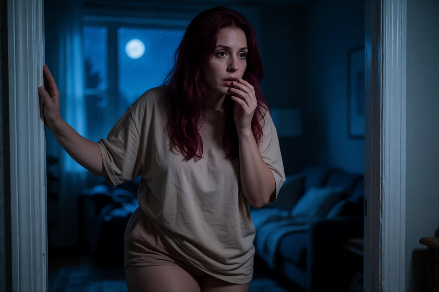 Escena 1 del relato: La noche que espié a mi padre con mi mejor amiga