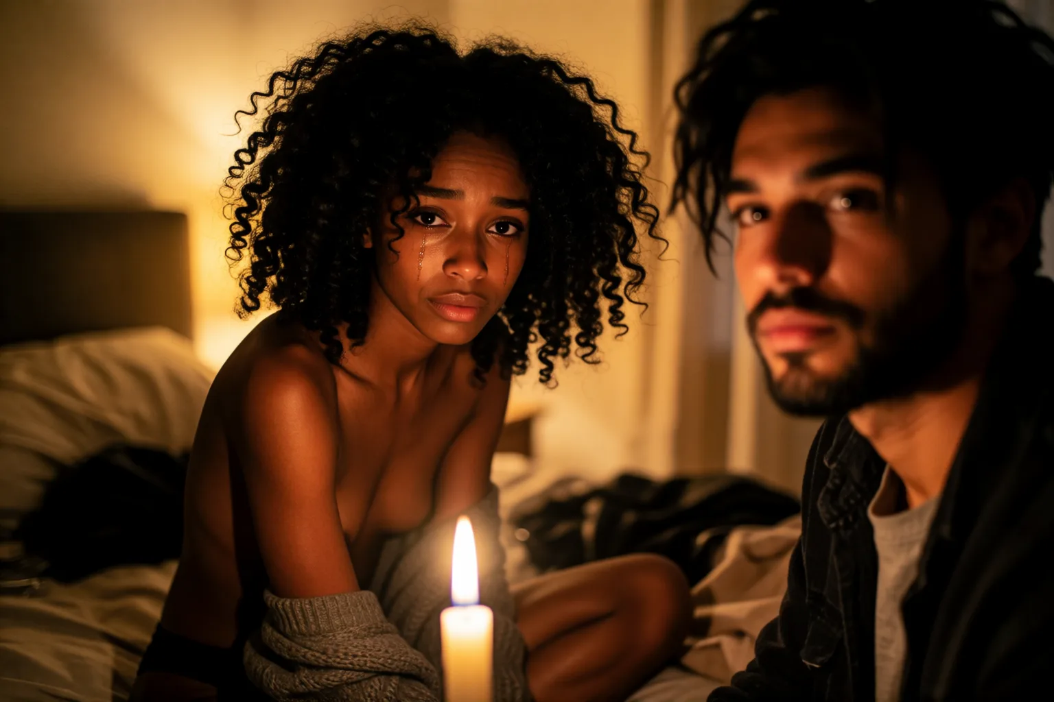 Escena 2 del relato: La noche que perdí mi virginidad sin estar lista