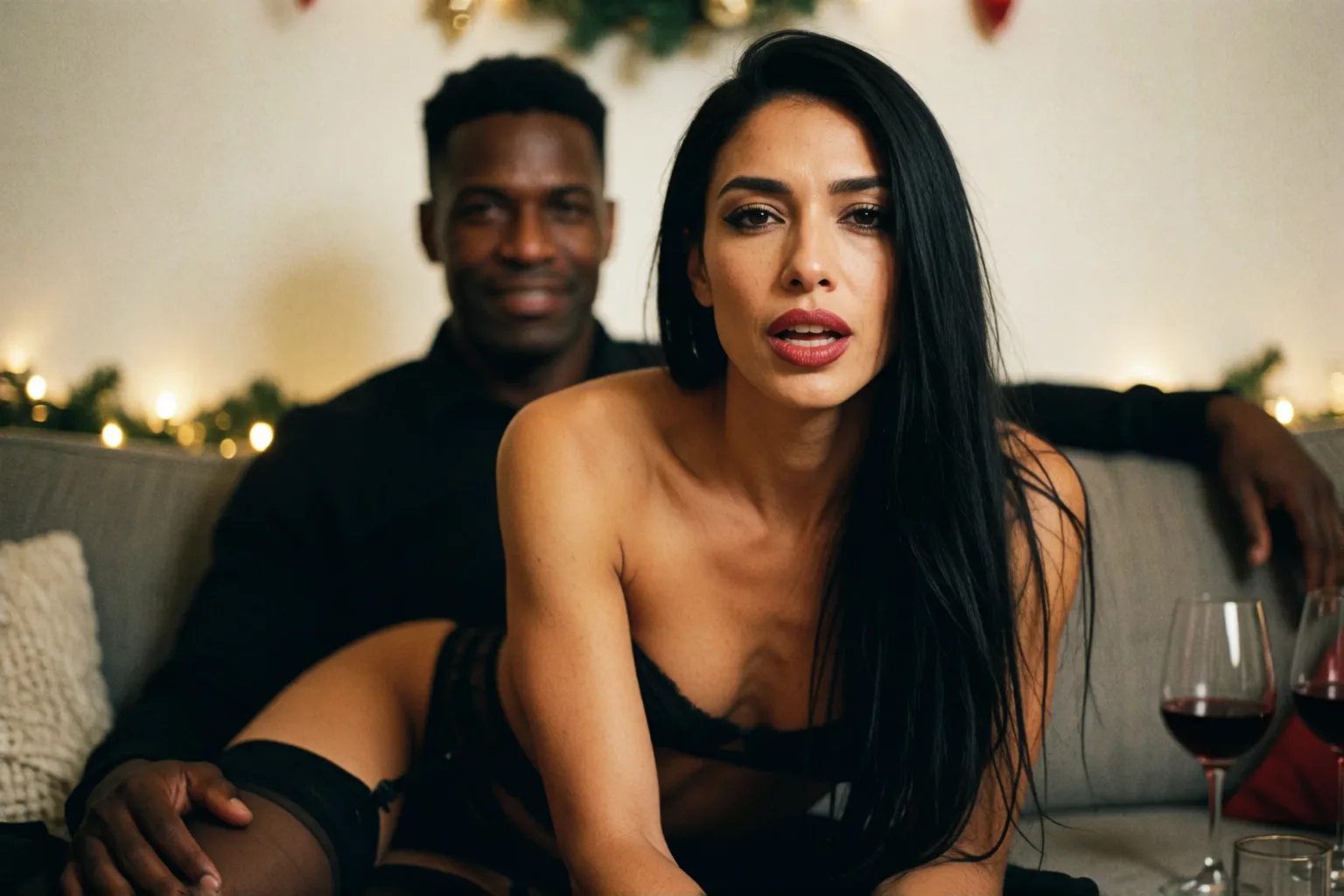 Cena 2 do conto: A véspera de Natal em que fui o presente trans do meu cliente