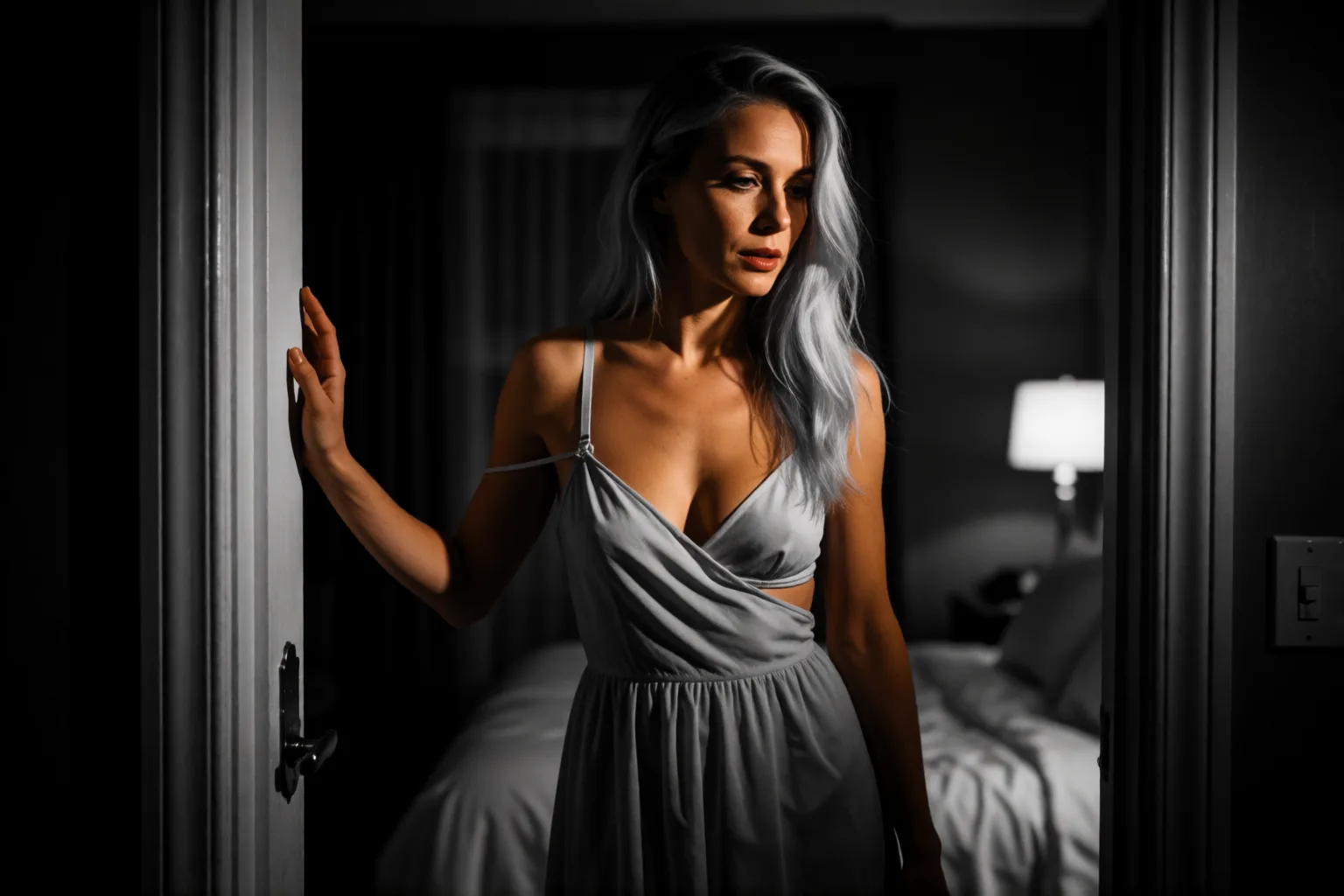 Escena 1 del relato: La tarde que mi marido me entregó a otro