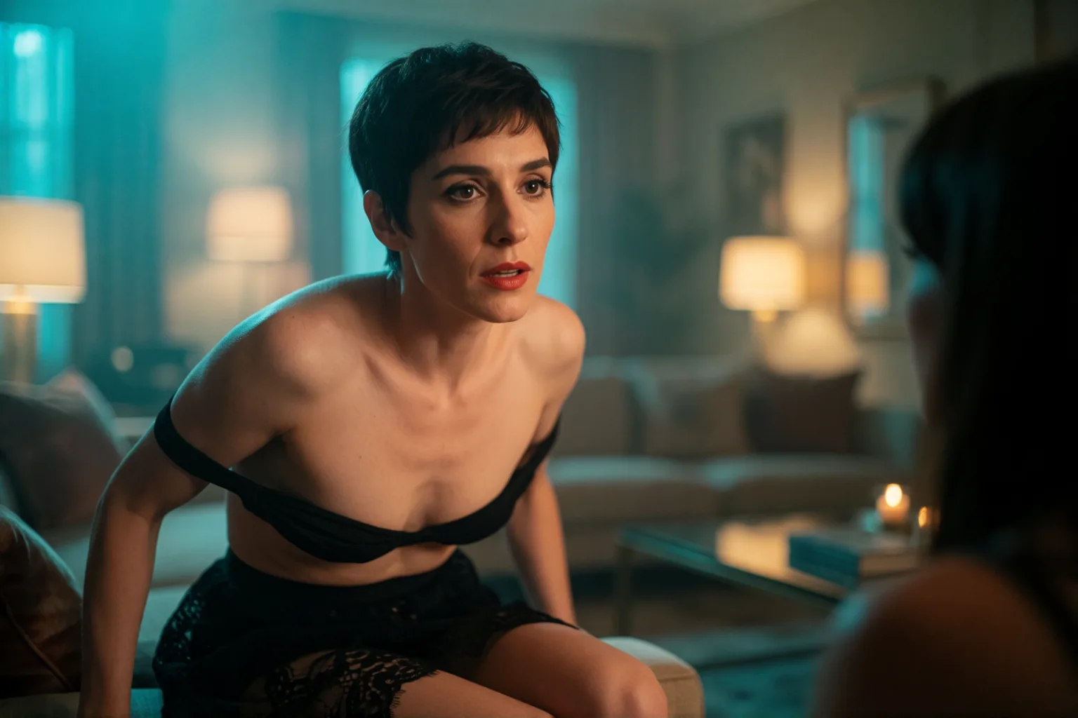Scene 1 of the story: The trans girl from the club a millionaire never forgot
