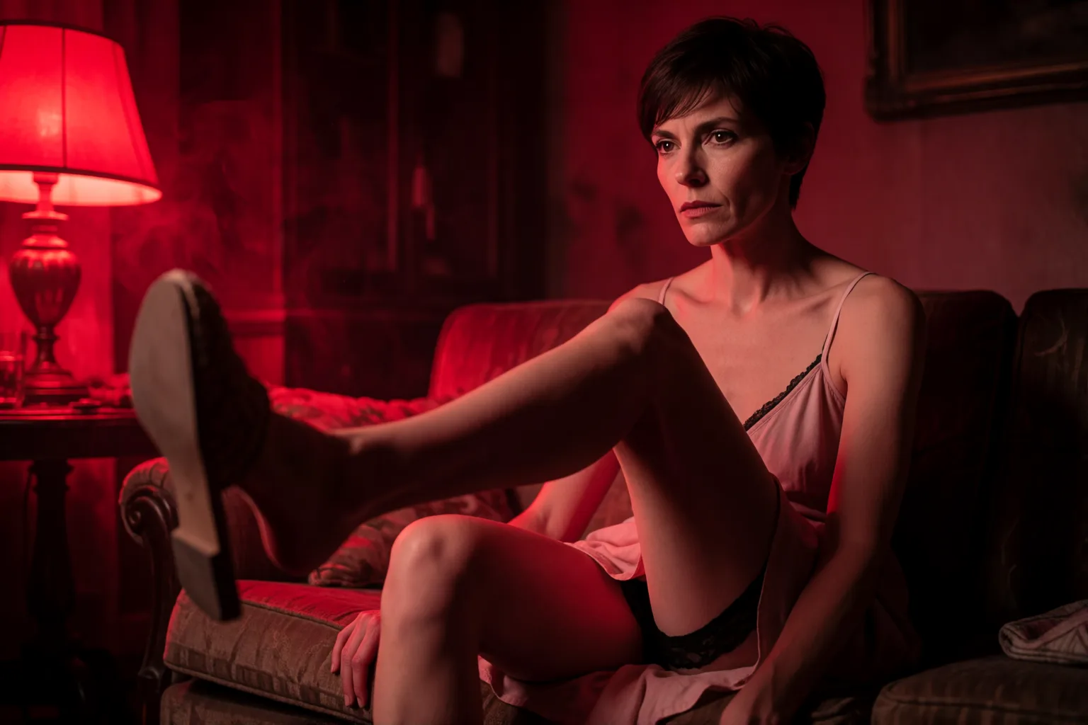Scene 1 of the story: The Slipper Renata Used to Punish Her Friend