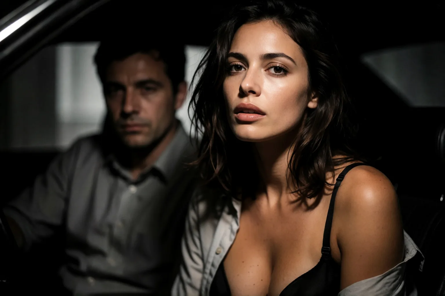 Escena 2 del relato: Le di permiso a mi mujer y una noche por fin lo usó