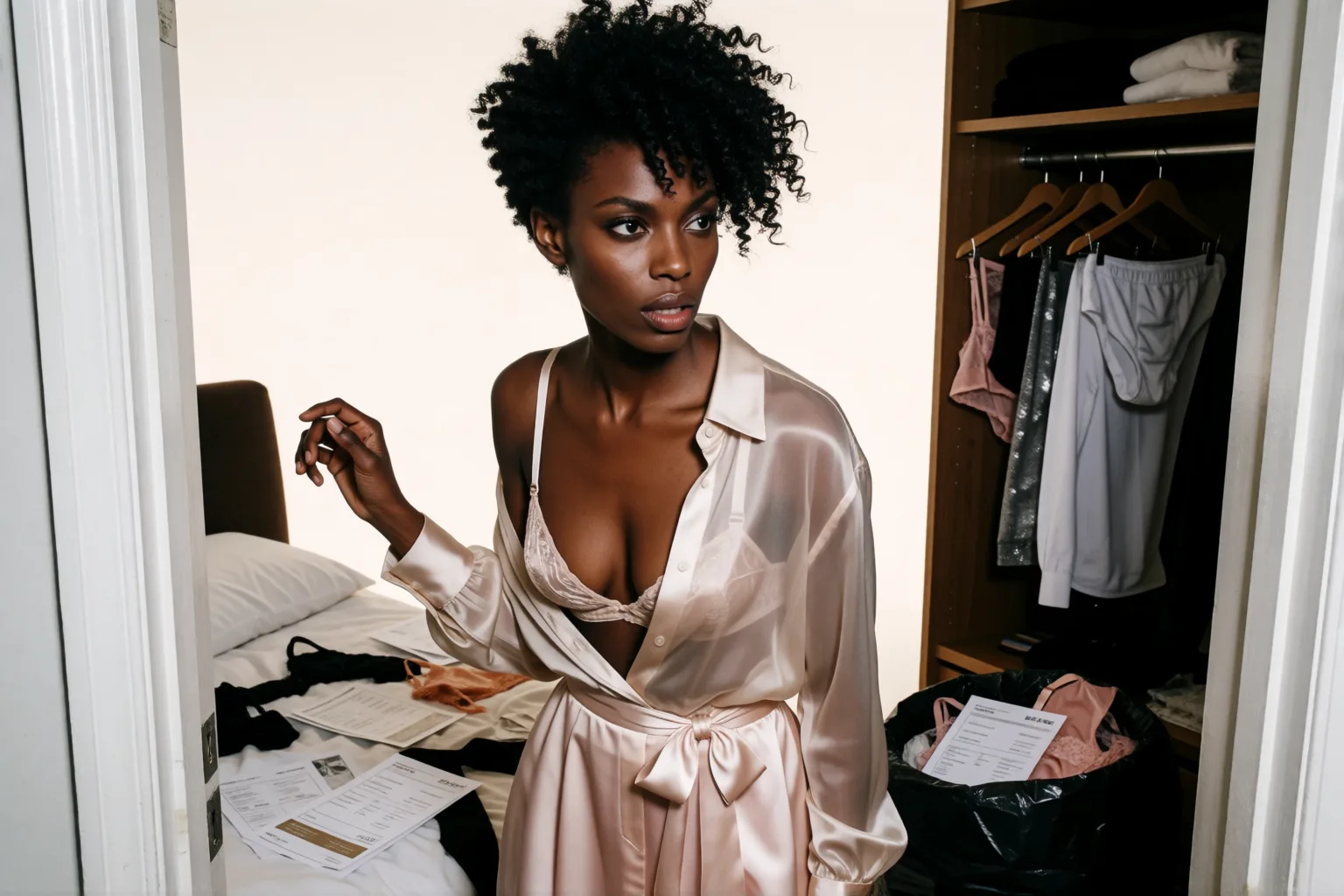 Erotic story illustration: I Took Away Everything Feminine and Turned Her Into My Boy