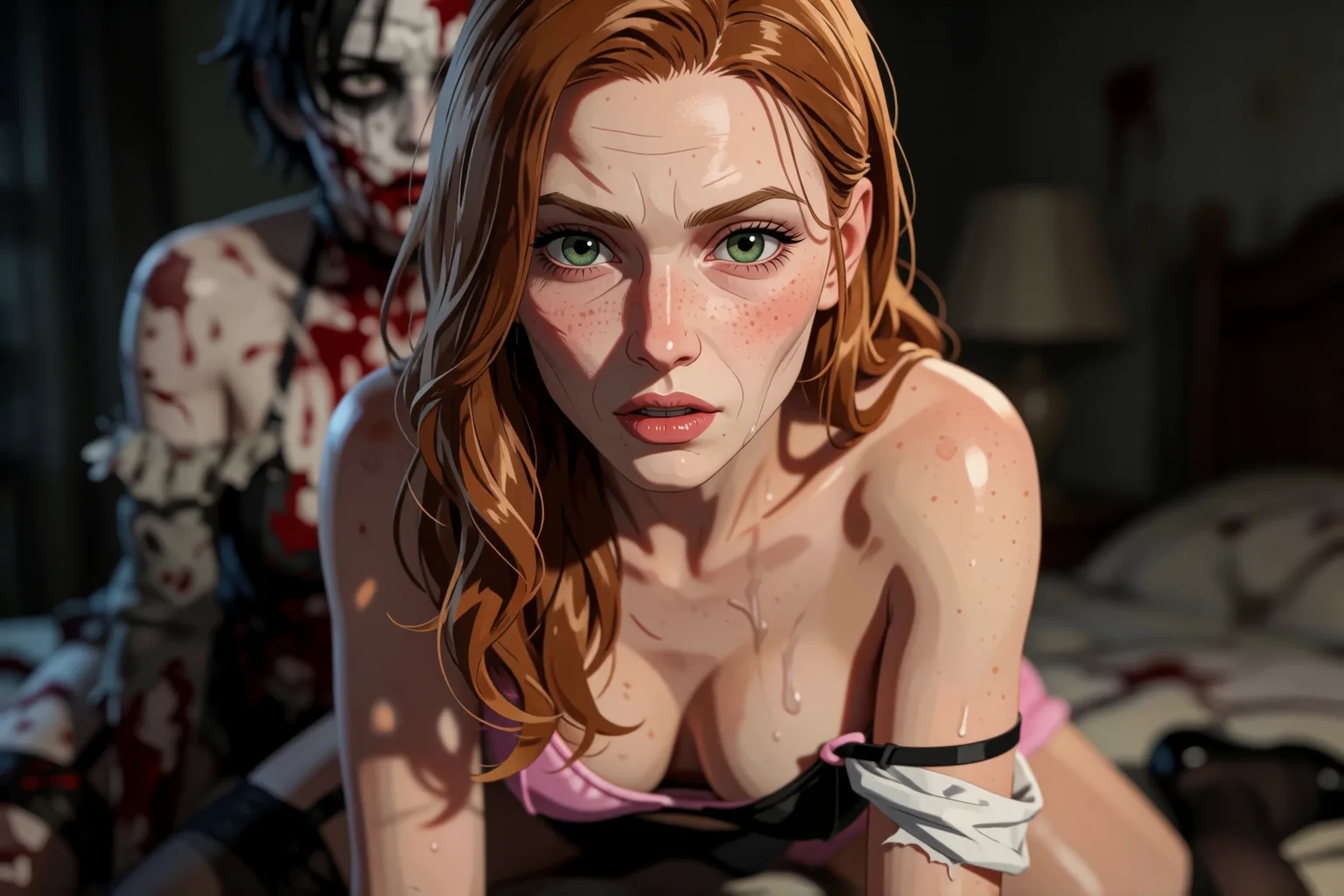 Scena 2 del racconto: Quello che il costume da zombie nascondeva quella notte