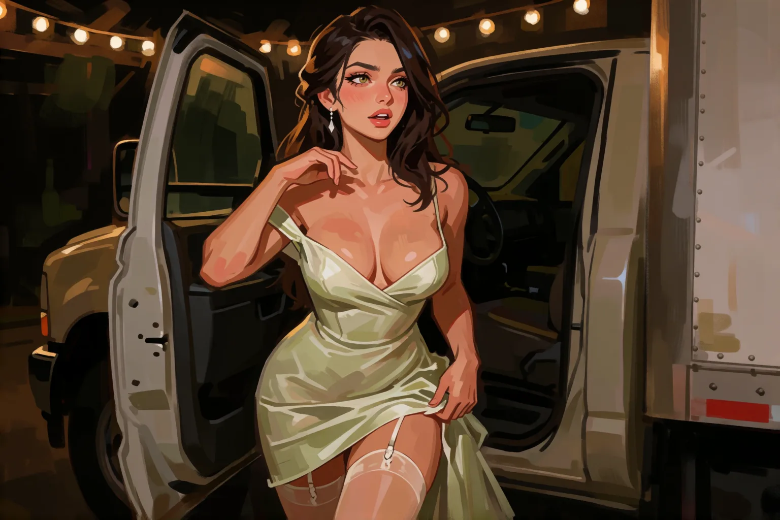 Illustration de l'histoire érotique : Ce que le père de mon petit ami m’a fait au mariage