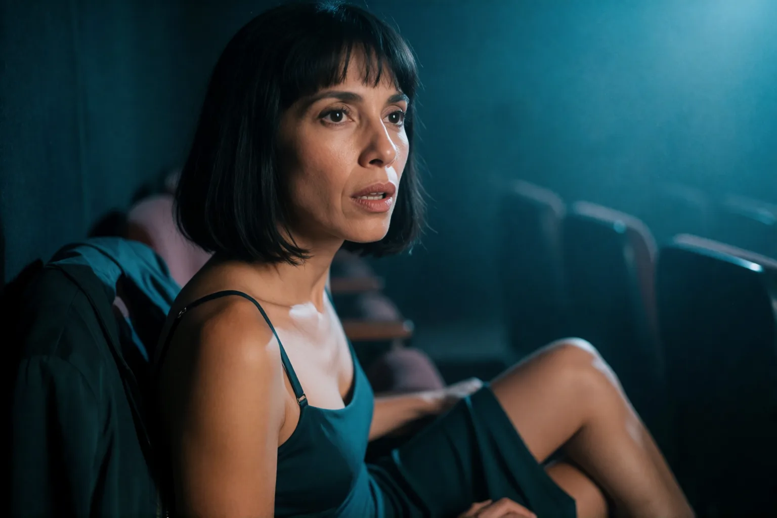 Erotic story illustration: What We Did in the Back Row of the Cinema