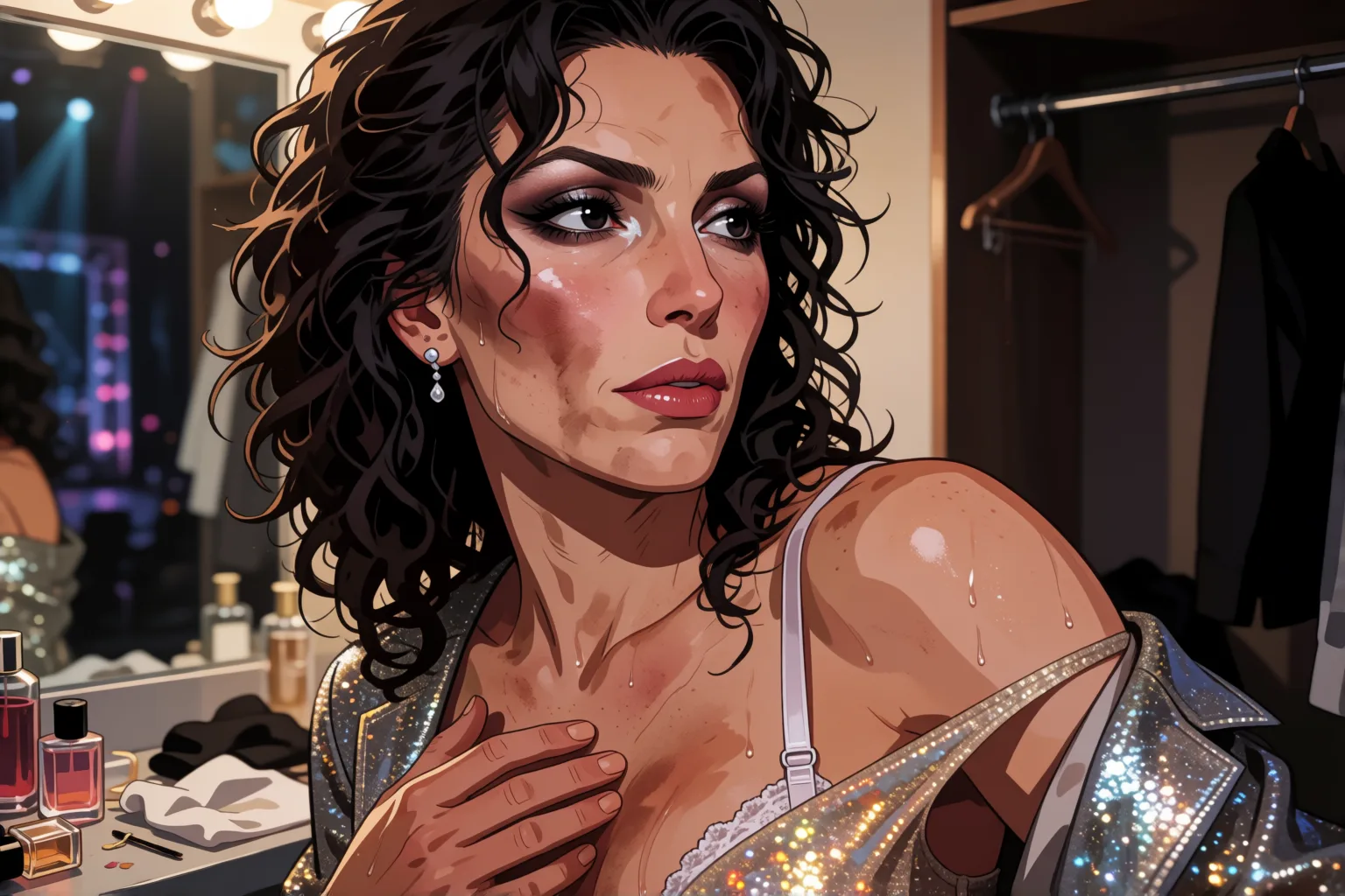 Erotic story illustration: What My Driver Did to Me Before I Went Up with My Boyfriend