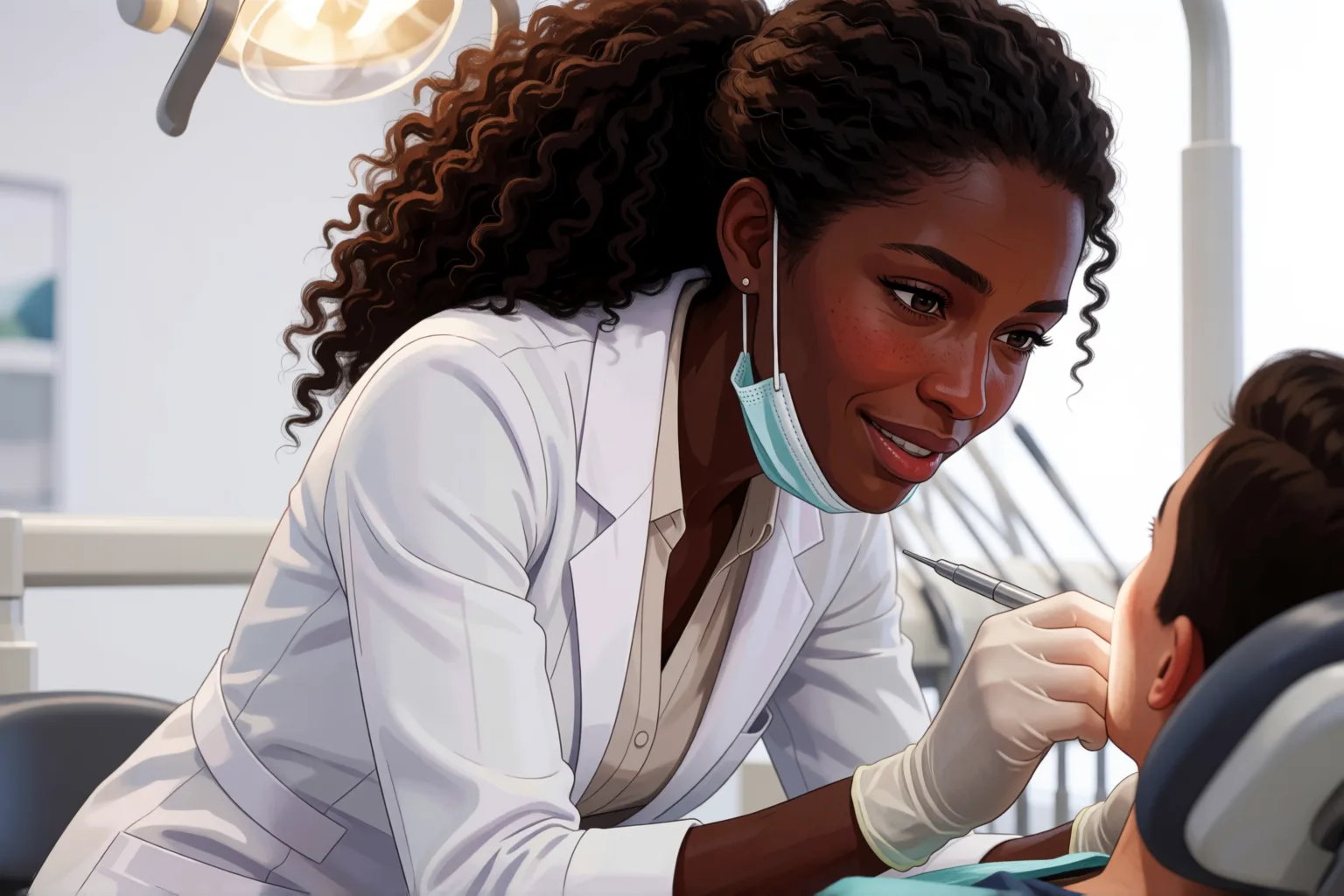 Scene 1 of the story: What My Dentist Does on Every Visit Leaves Me Puzzled