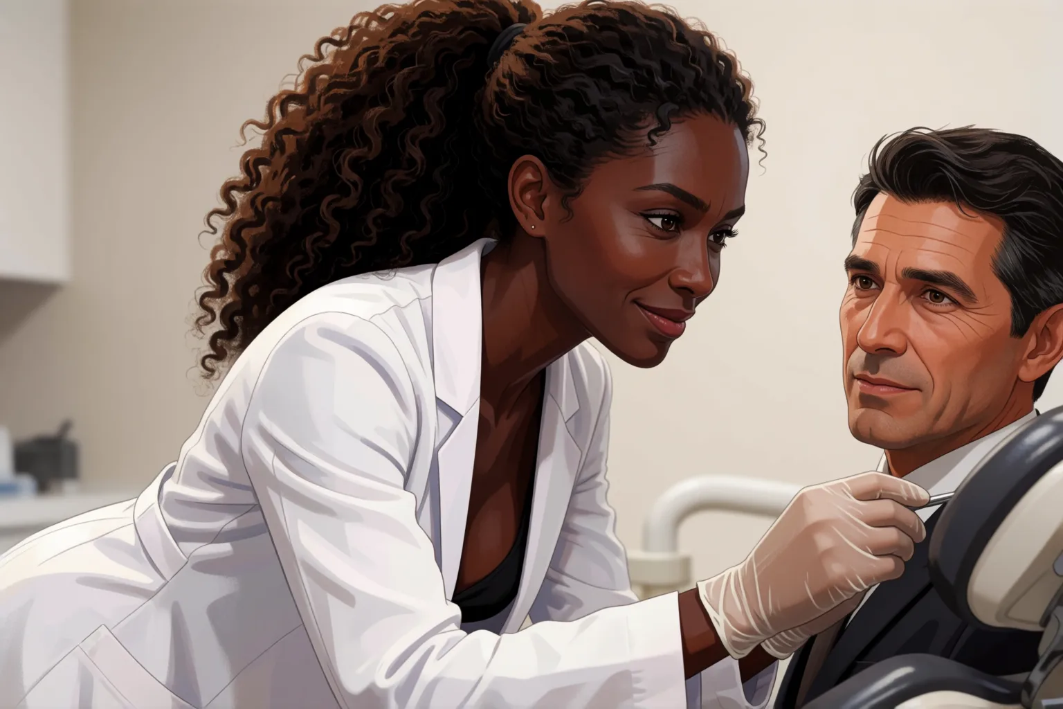 Scene 2 of the story: What My Dentist Does on Every Visit Leaves Me Puzzled