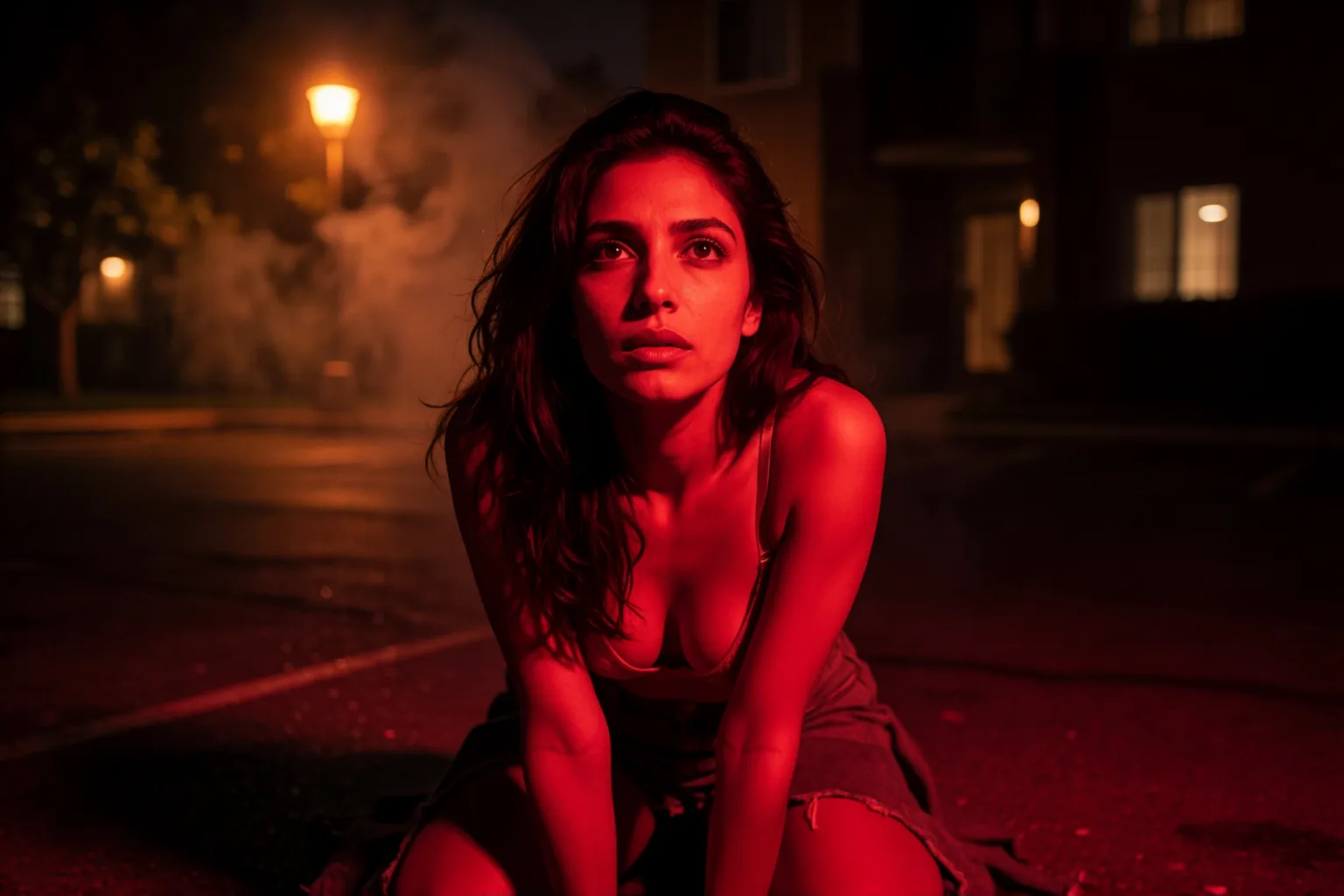 Escena 1 del relato: Lo que mi novia hizo en aquel estacionamiento vacío