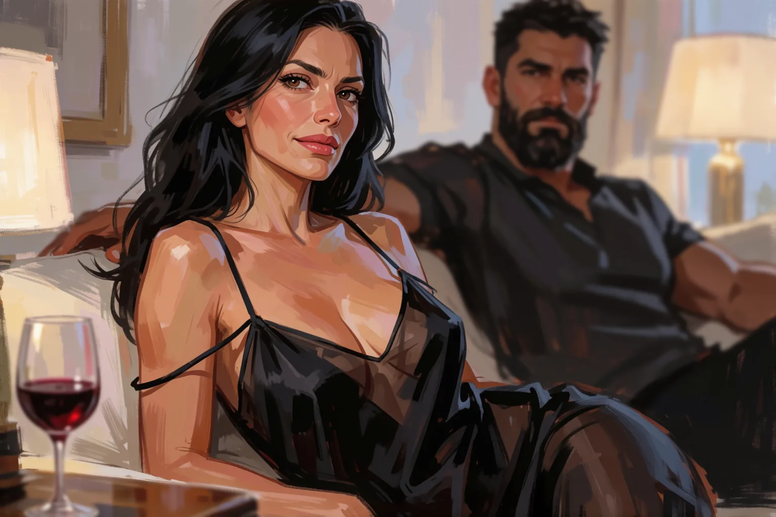 Scene 2 of the story: What She Offered to Get Her Son Starting