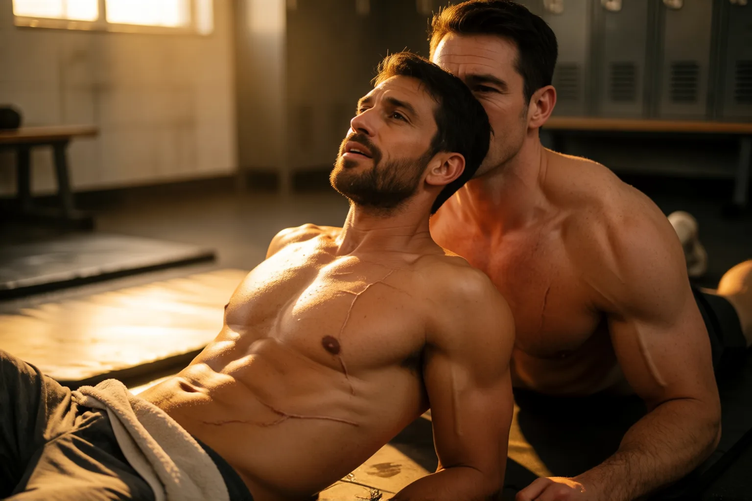 Escena 2 del relato: Lo que pasó con el hombre trans del vestuario