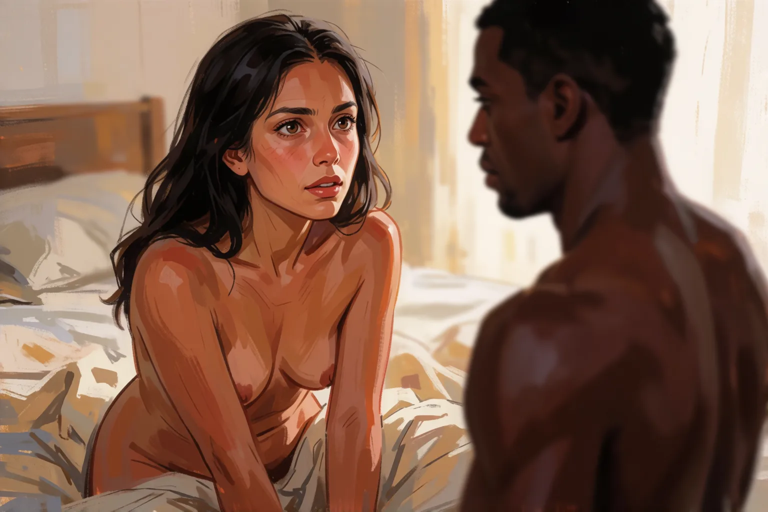 Cena 2 do conto: O que aconteceu com o massagista enquanto meu marido trabalhava