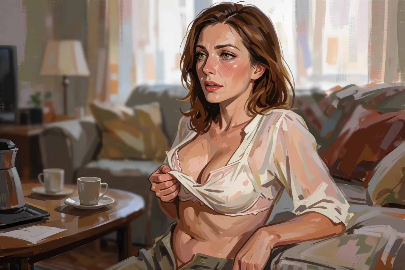Escena 1 del relato: Lo que pasó cuando intercambiamos parejas por primera vez