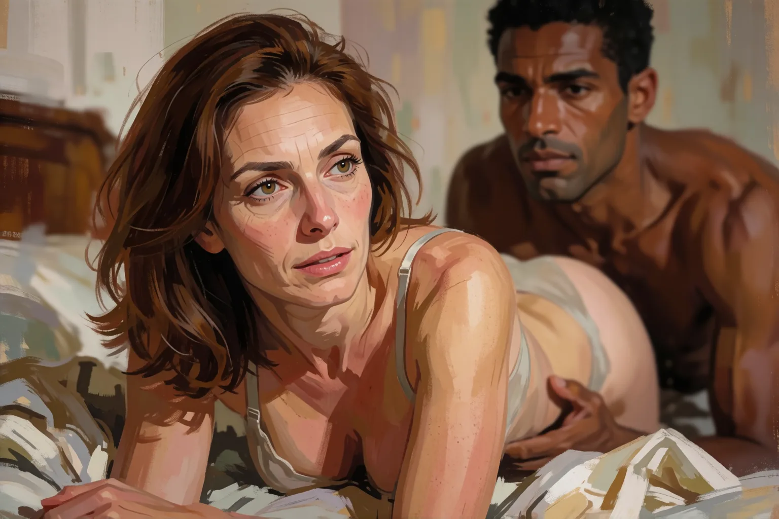 Escena 2 del relato: Lo que pasó cuando intercambiamos parejas por primera vez