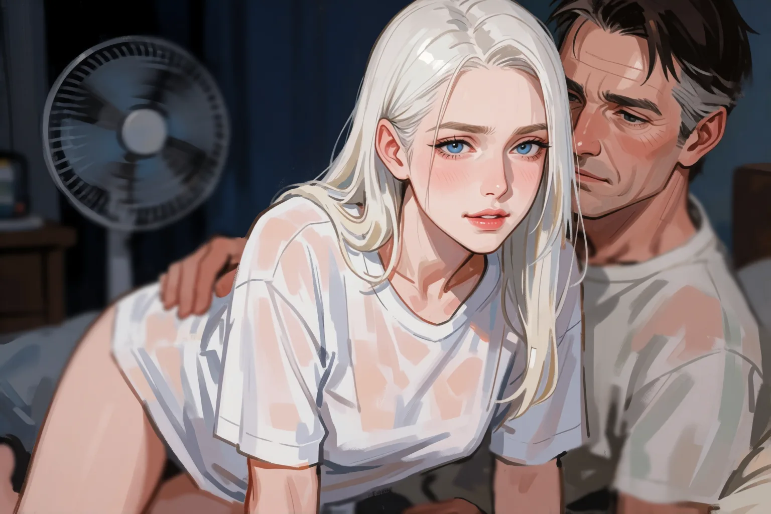 Scene 2 of the story: What Happened When My Father Walked In Without Knocking