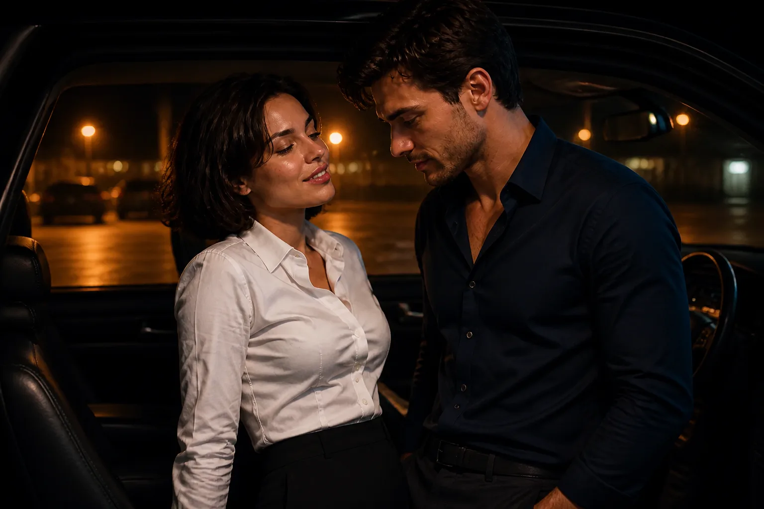 Erotic story illustration: What Happened in the Car After Our First Date