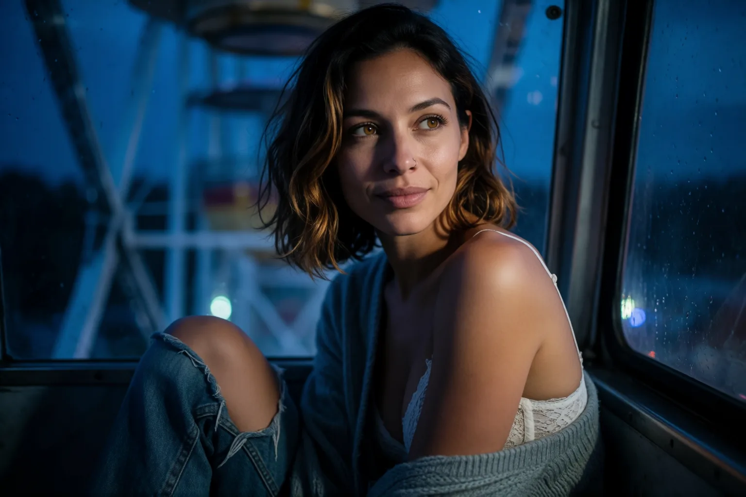Cena 1 do conto: O que aconteceu na roda-gigante com minha prima naquela noite