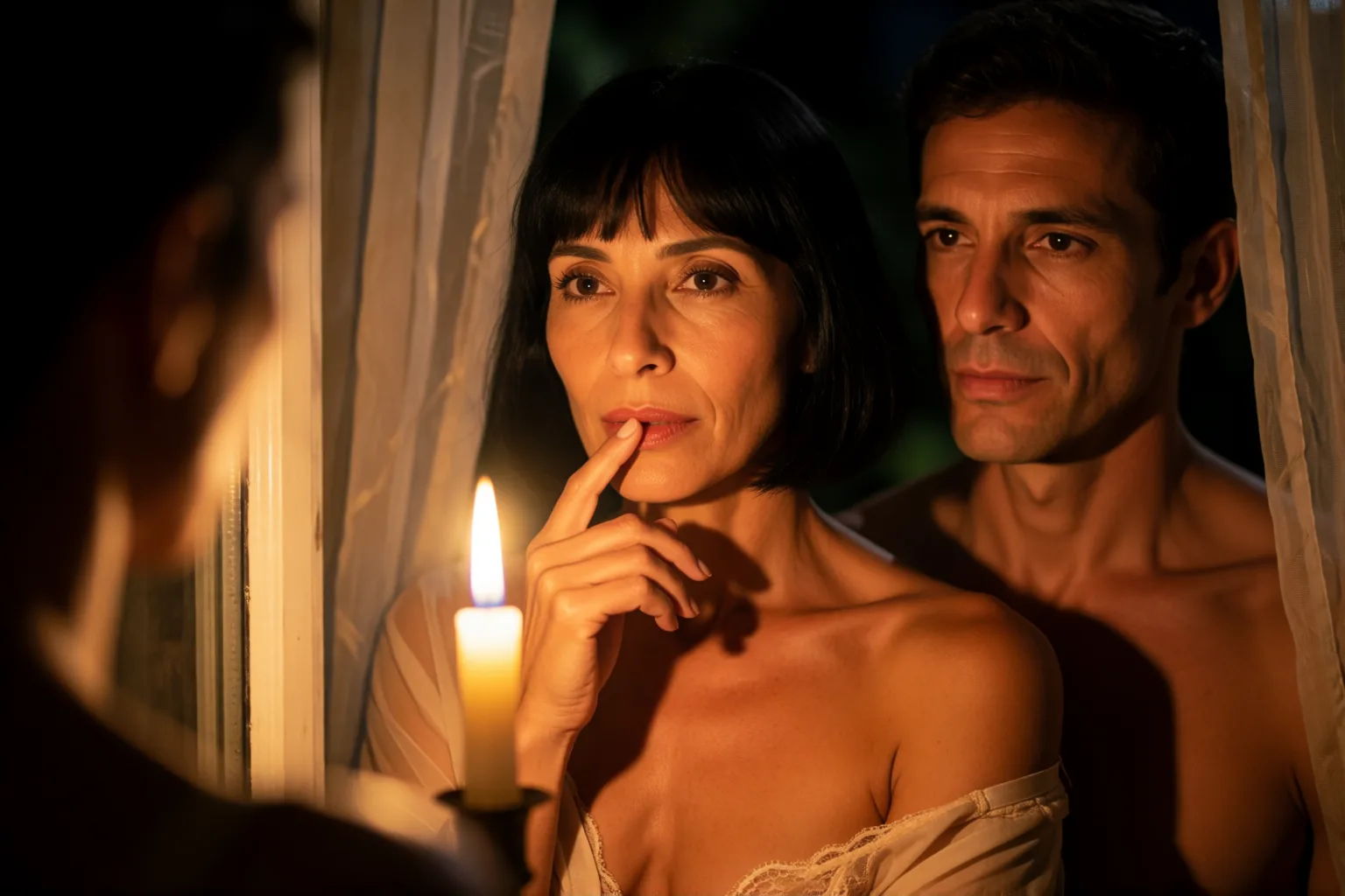 Scène 2 de l'histoire : Ce que j’ai vu à la fenêtre d’en face cette nuit