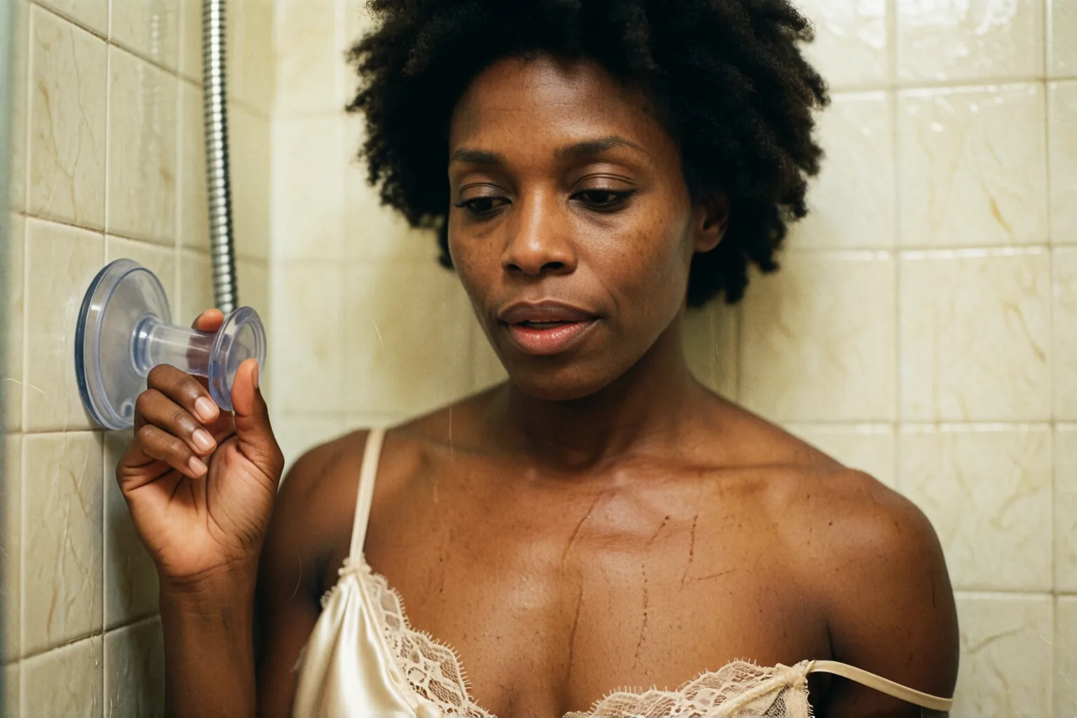 Erotic story illustration: I Became the Submissive Woman My Wife Cheated With