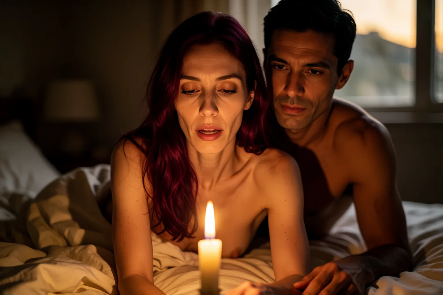 Escena 2 del relato: Me desnudé en la ventana para que ellos miraran