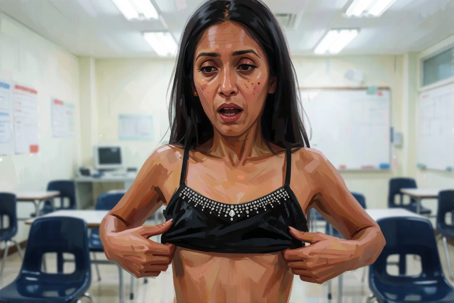 Cena 1 do conto: Eu me entreguei ao meu amo, amarrada diante de desconhecidos
