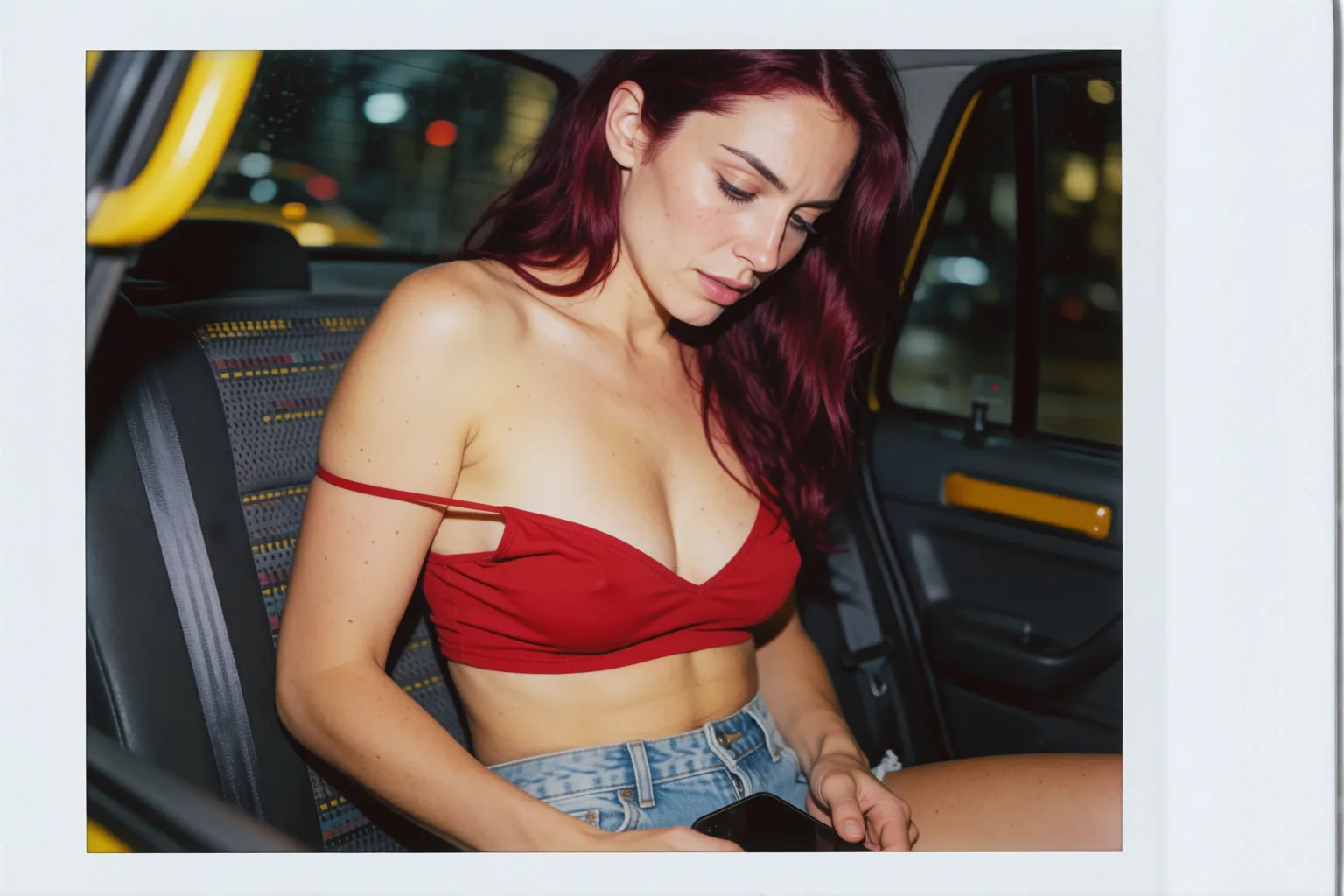 Erotic story illustration: I Ran Out of Money for the Taxi and He Suggested Something Else