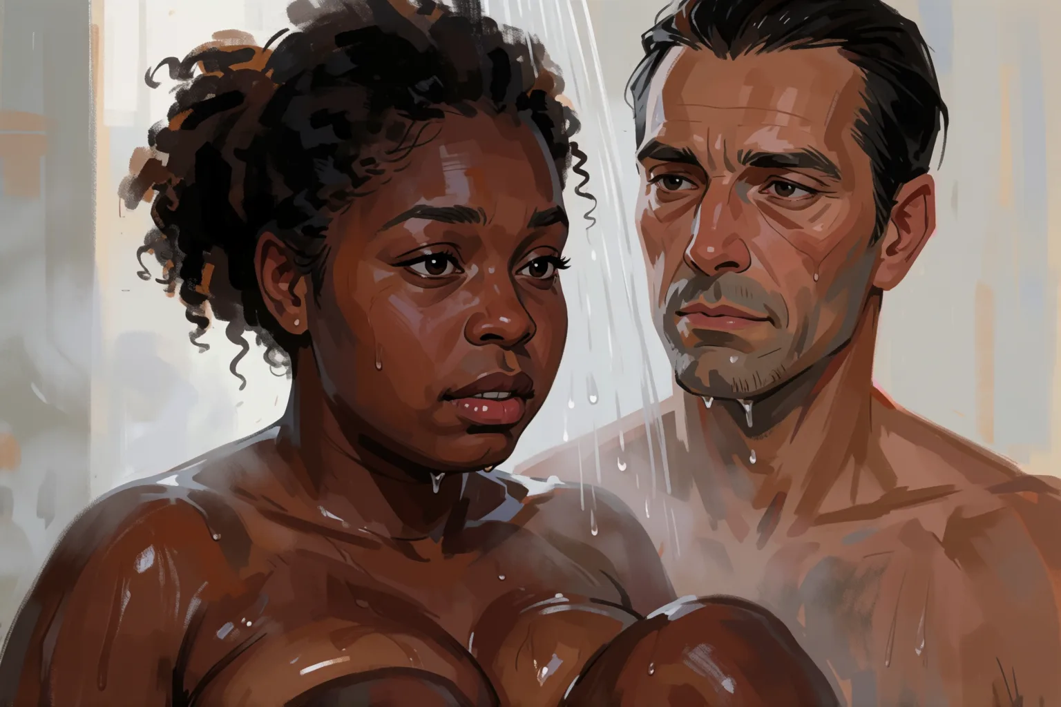 Scene 2 of the story: I Touched Myself in the Shower Thinking About You All Night