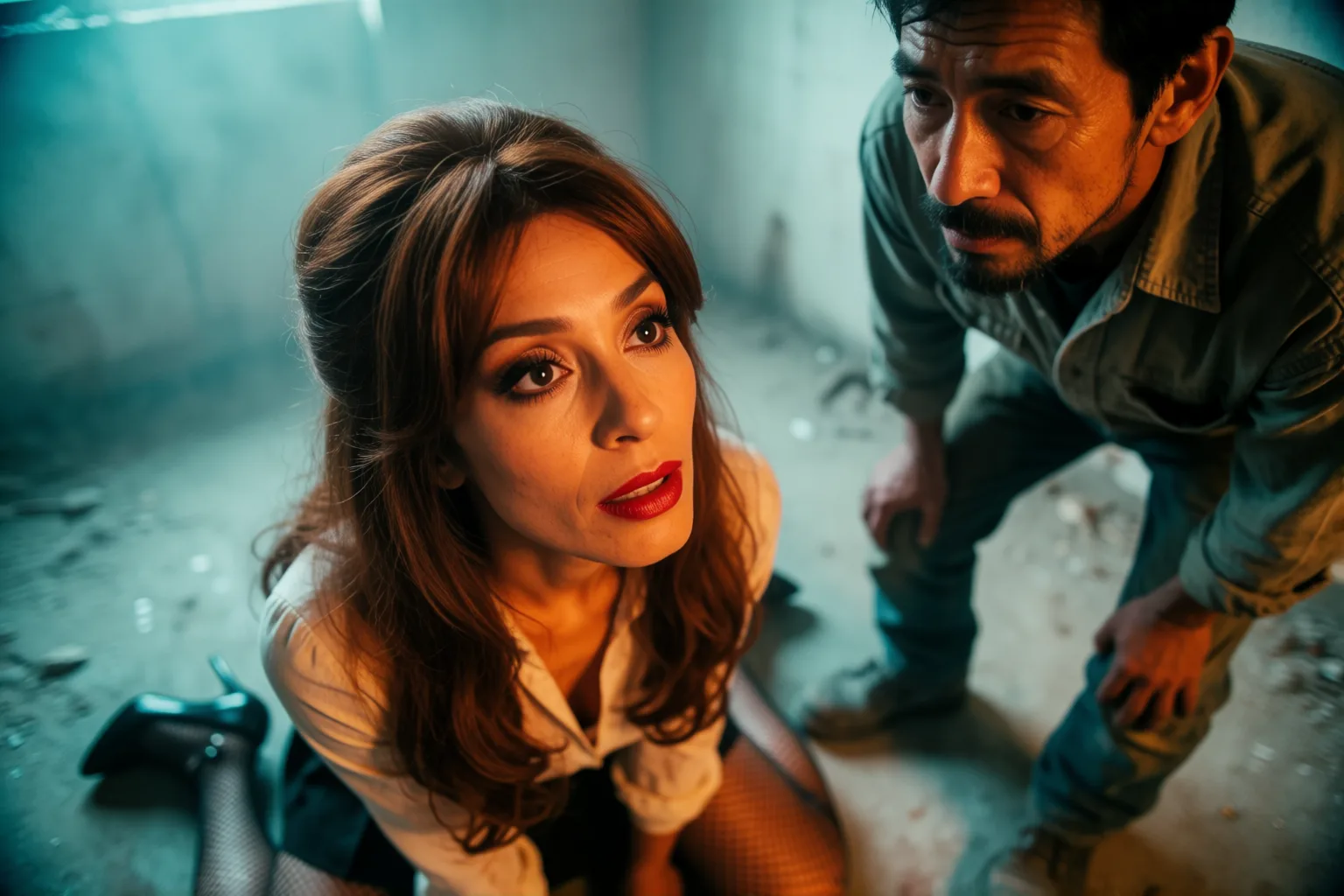 Cena 2 do conto: Vesti-me de mulher e saí à procura de um desconhecido