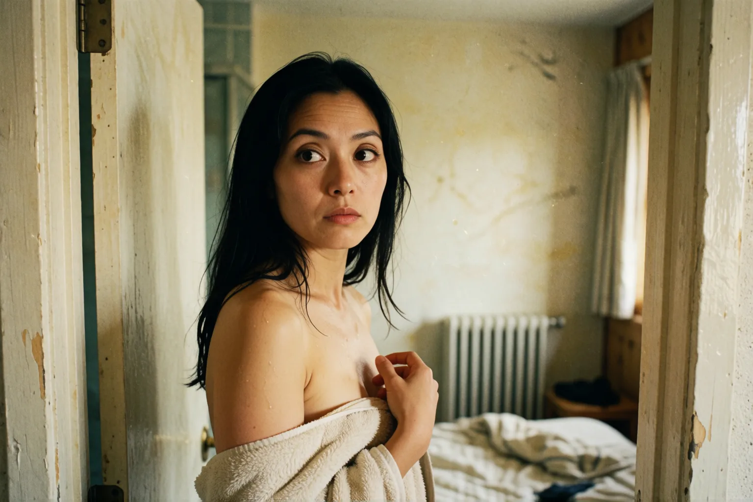 Erotic story illustration: My comadre showed up stranded and stayed with me for five nights
