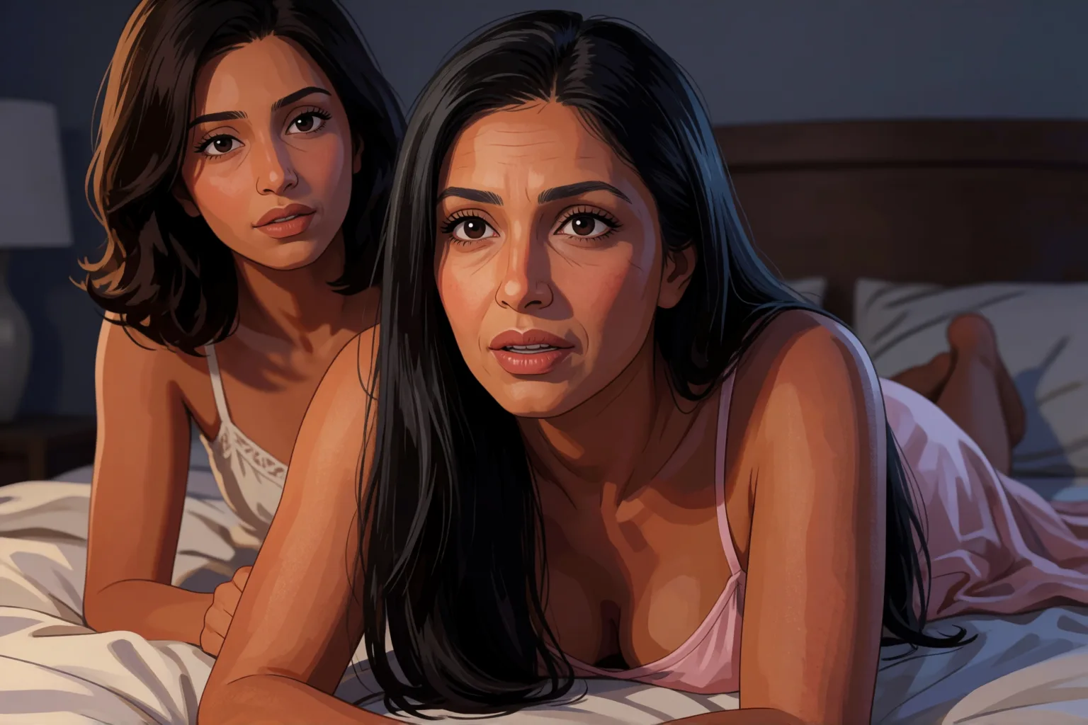 Scene 2 of the story: My Roommate and What I Heard Every Night