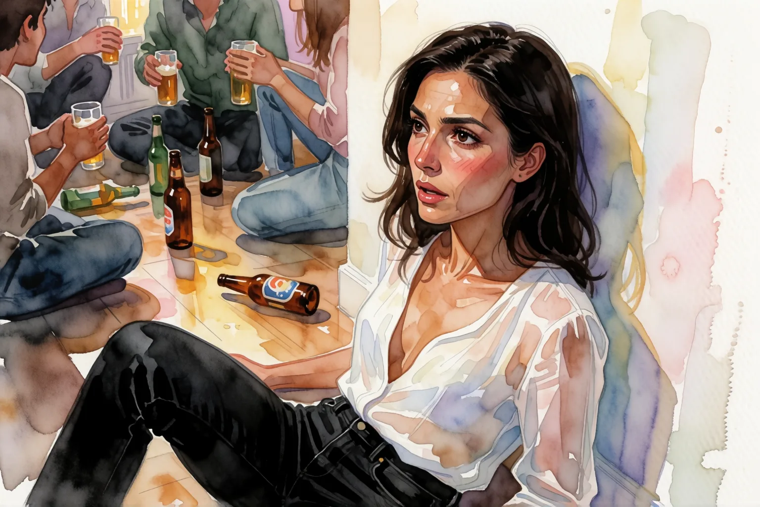 Scene 1 of the story: My Med School Classmate Kissed Me in Front of Everyone