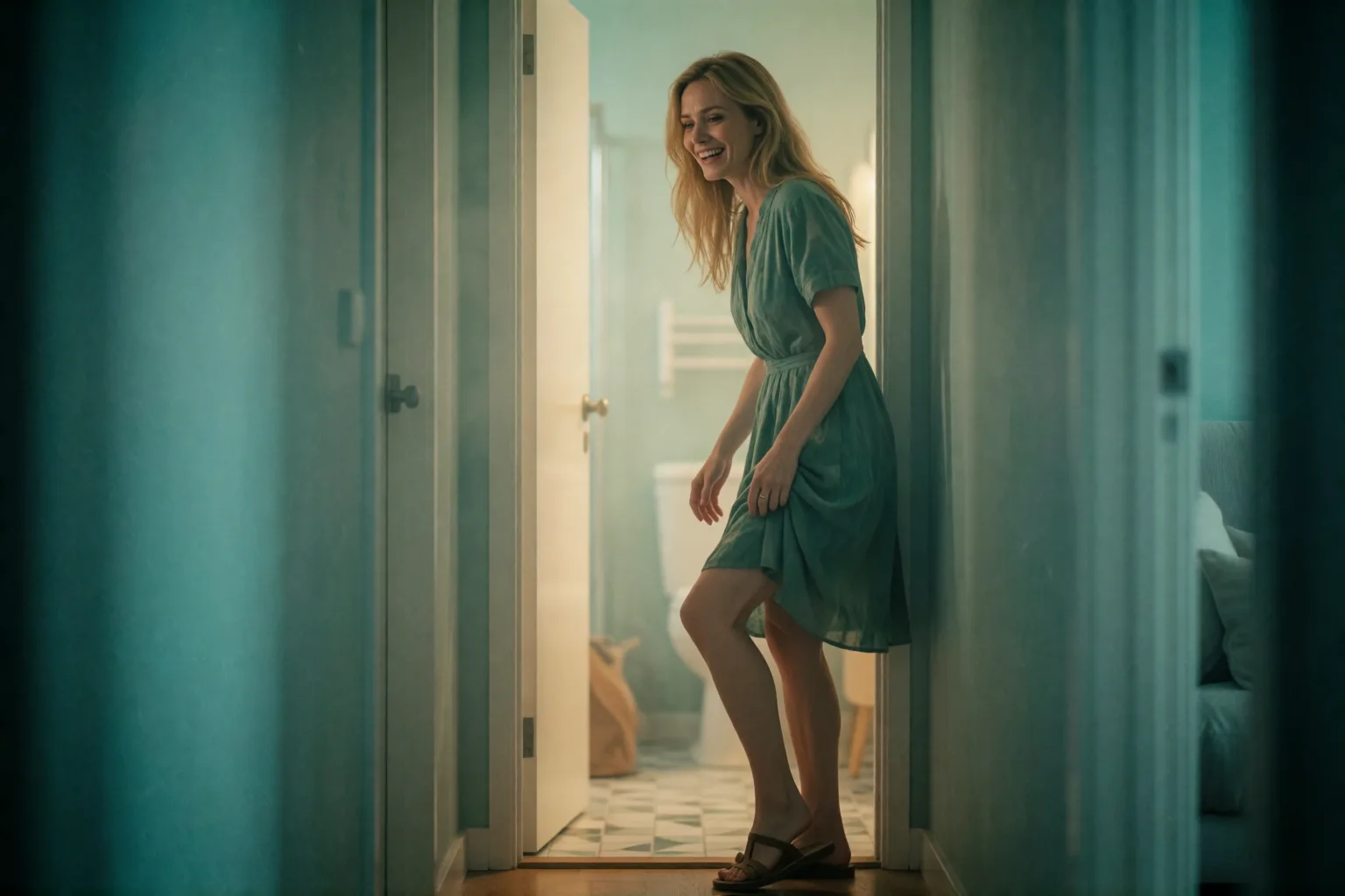 Scene 1 of the story: My Barefoot Sister-in-Law Teases Me Every Time We’re Alone