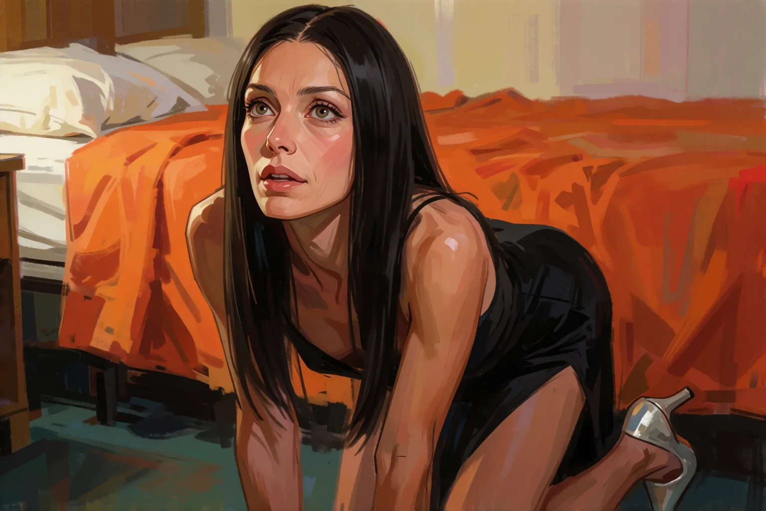Escena 1 del relato: Mi debut como travesti en la esquina más transitada