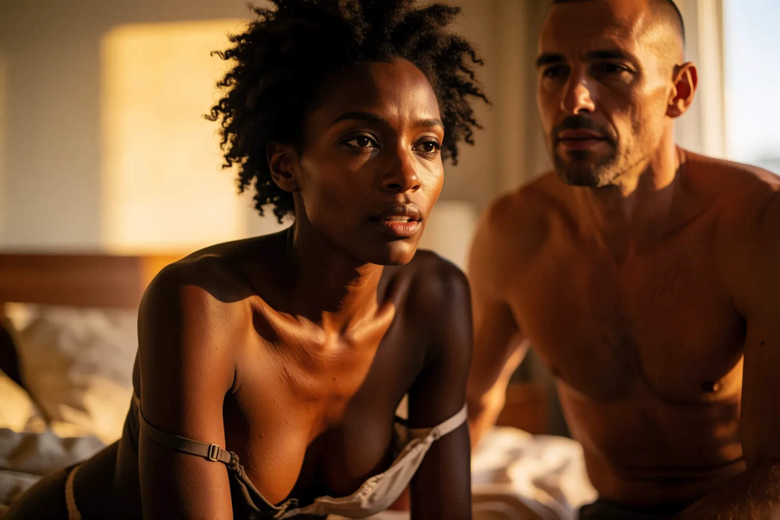 Escena 2 del relato: Mi encuentro a solas con ella empezó en la sauna