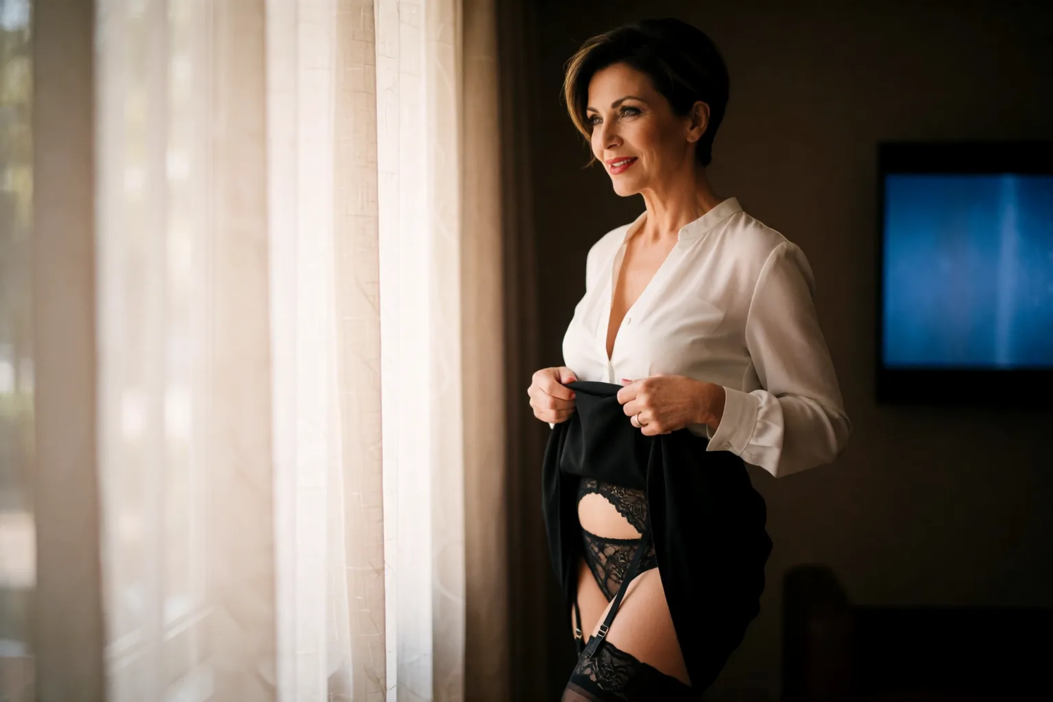 Escena 1 del relato: Mi madre tenía un secreto que descubrí espiando