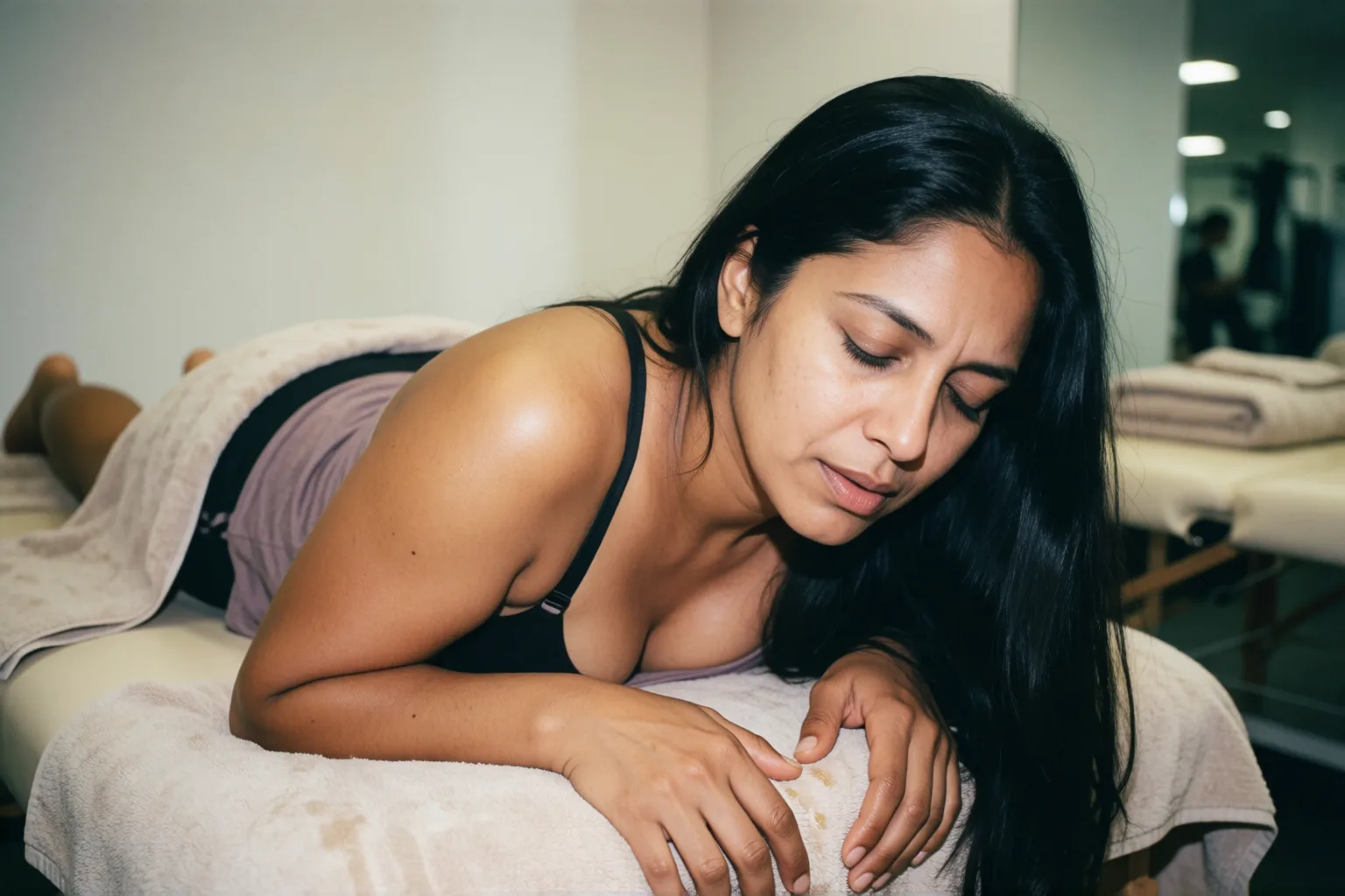 Scene 1 of the story: My husband came home early and found me with a stranger