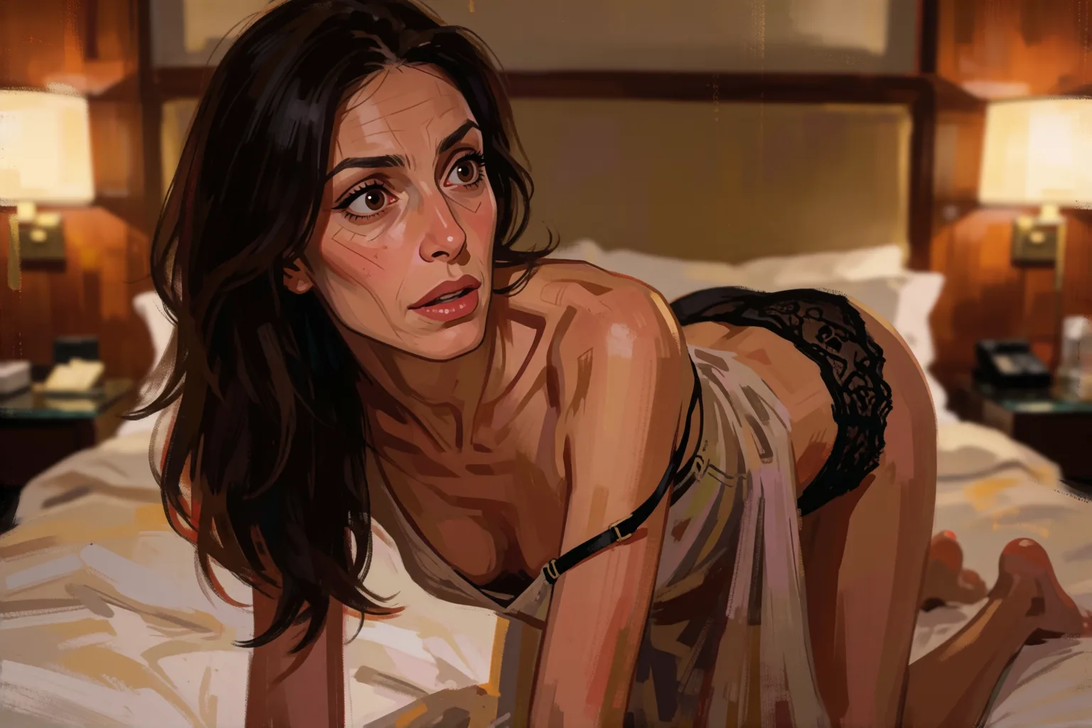 Escena 1 del relato: Mi marido organizó la noche que no voy a olvidar