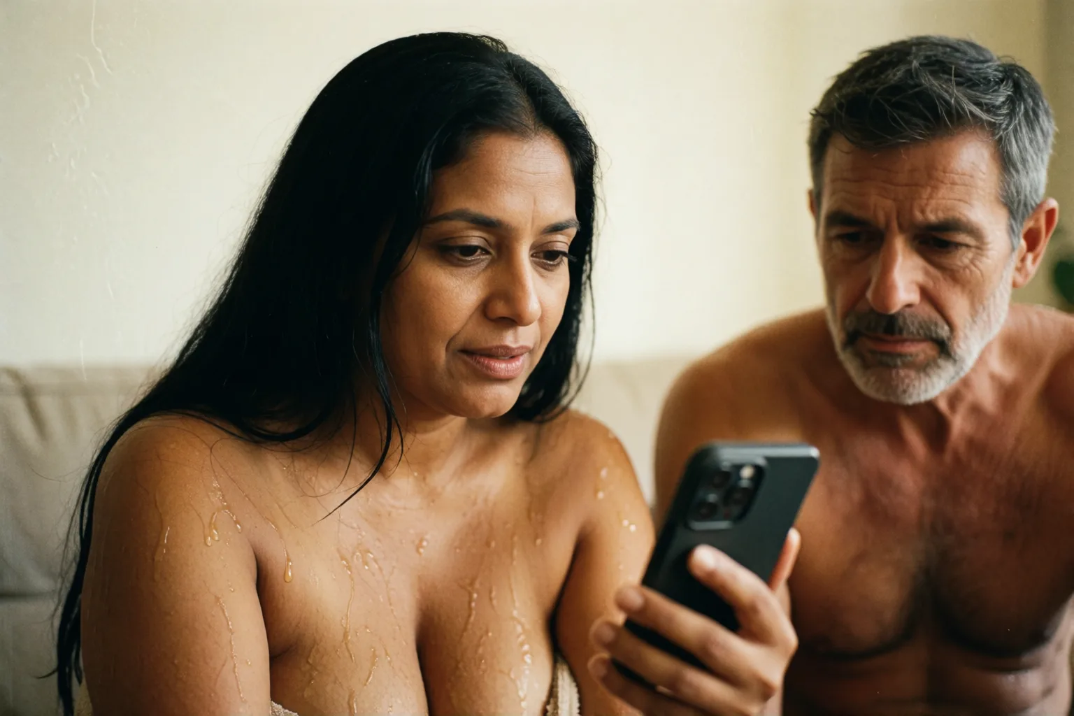 Escena 2 del relato: Mi marido quería que todos me vieran desnuda