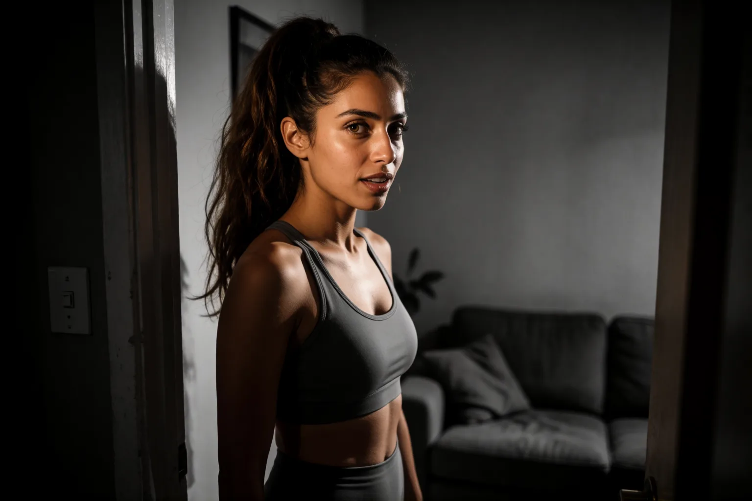 Escena 1 del relato: Mi mejor amiga tocó el timbre en el peor momento