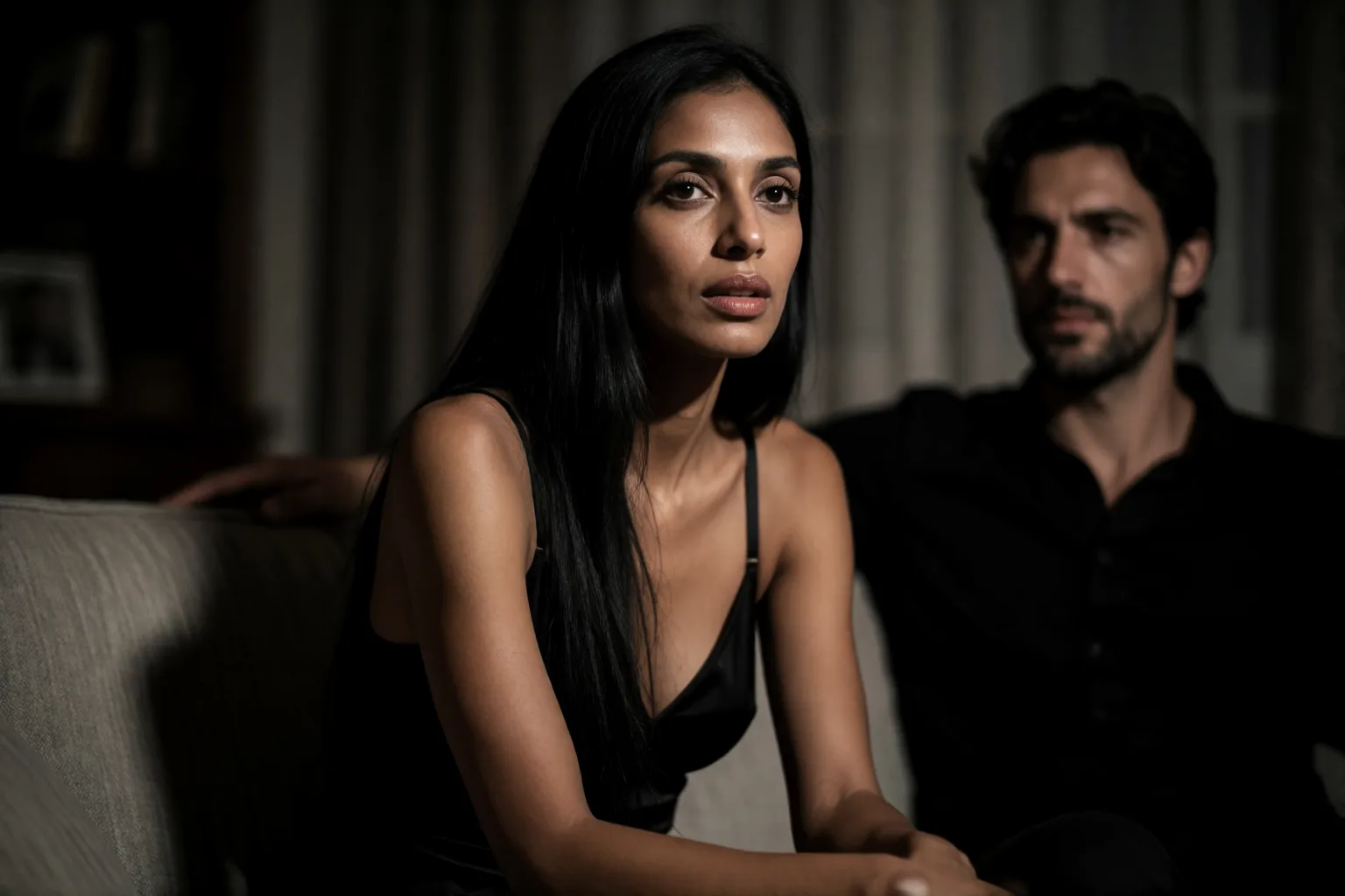 Escena 2 del relato: Mi mujer quiso que mis amigos la miraran esa noche