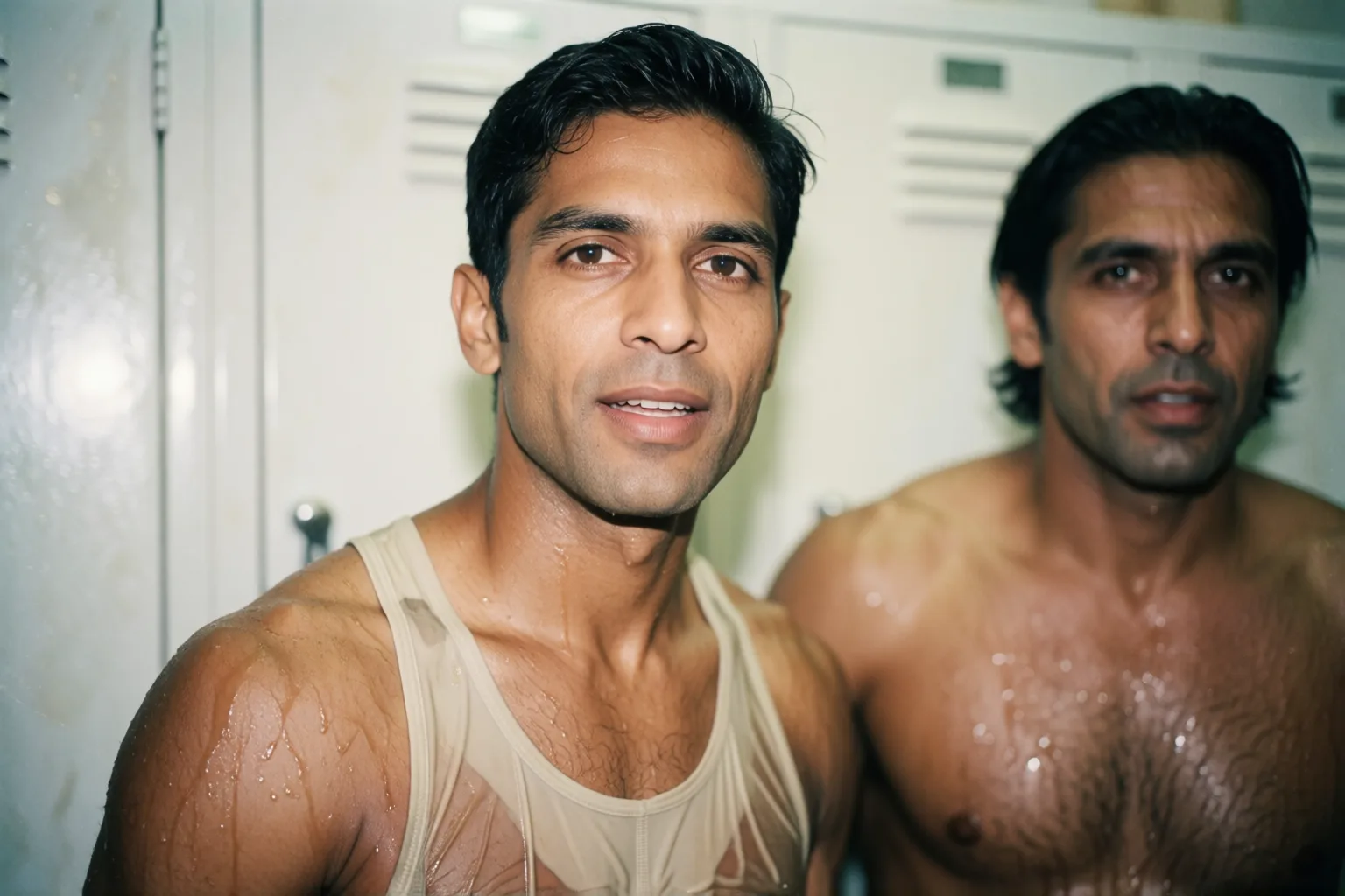 Scene 2 of the story: My First Game Ended in the Shower with My Teammates