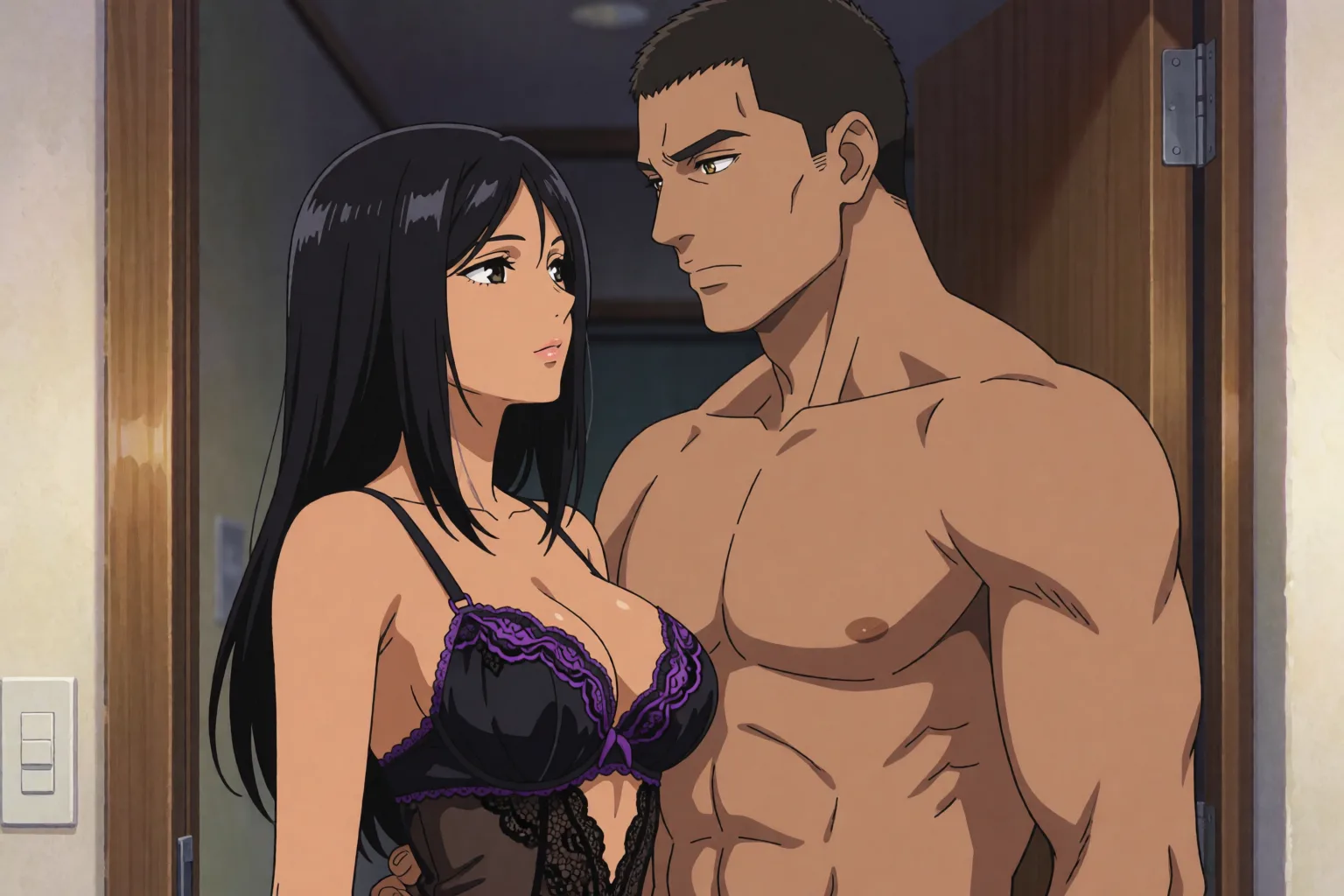 Erotic story illustration: My First Paid Date with a Dominant Stranger