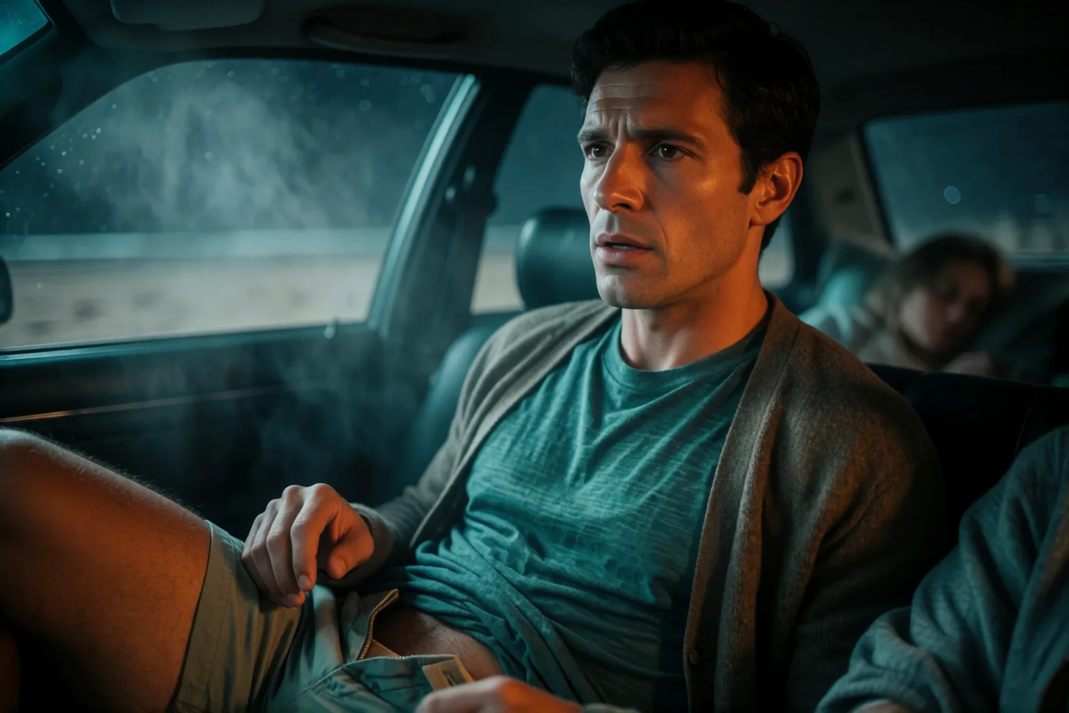 Scene 1 of the story: My First Time with a Man Was in That Car