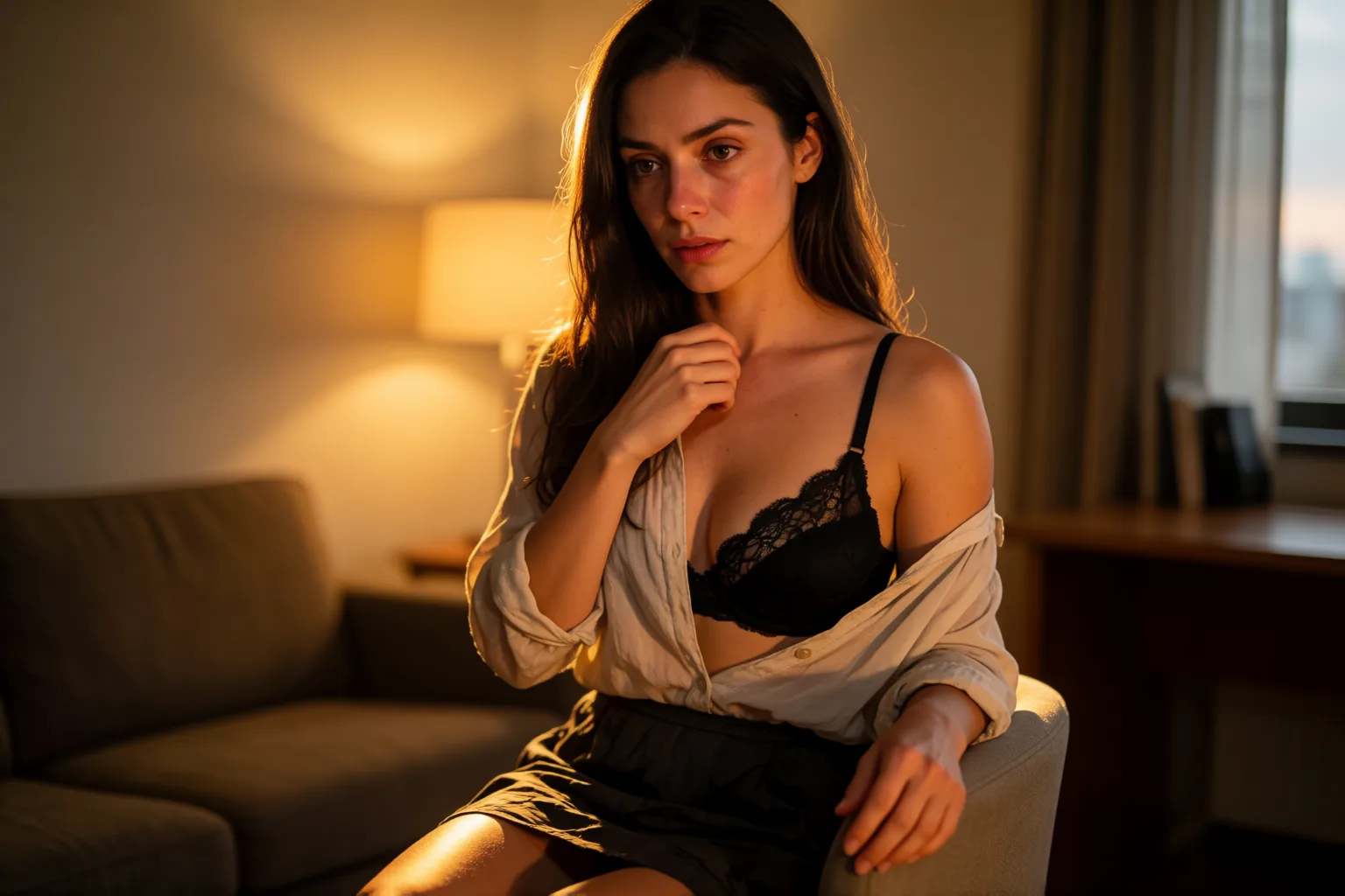 Erotic story illustration: My fiancé thinks I’m going to therapy for stress