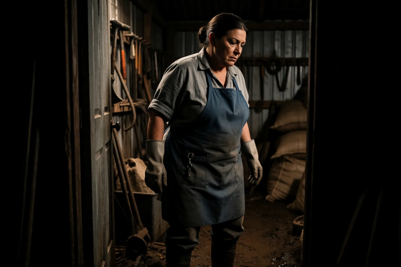 Escena 1 del relato: Mi tía Casilda me enseñó obediencia en el almacén