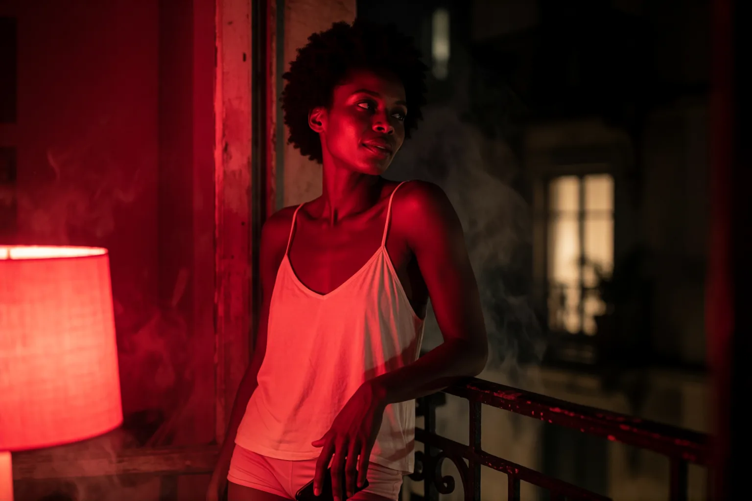 Ilustración del relato erótico: Mis vecinos me miran y yo dejo que me miren