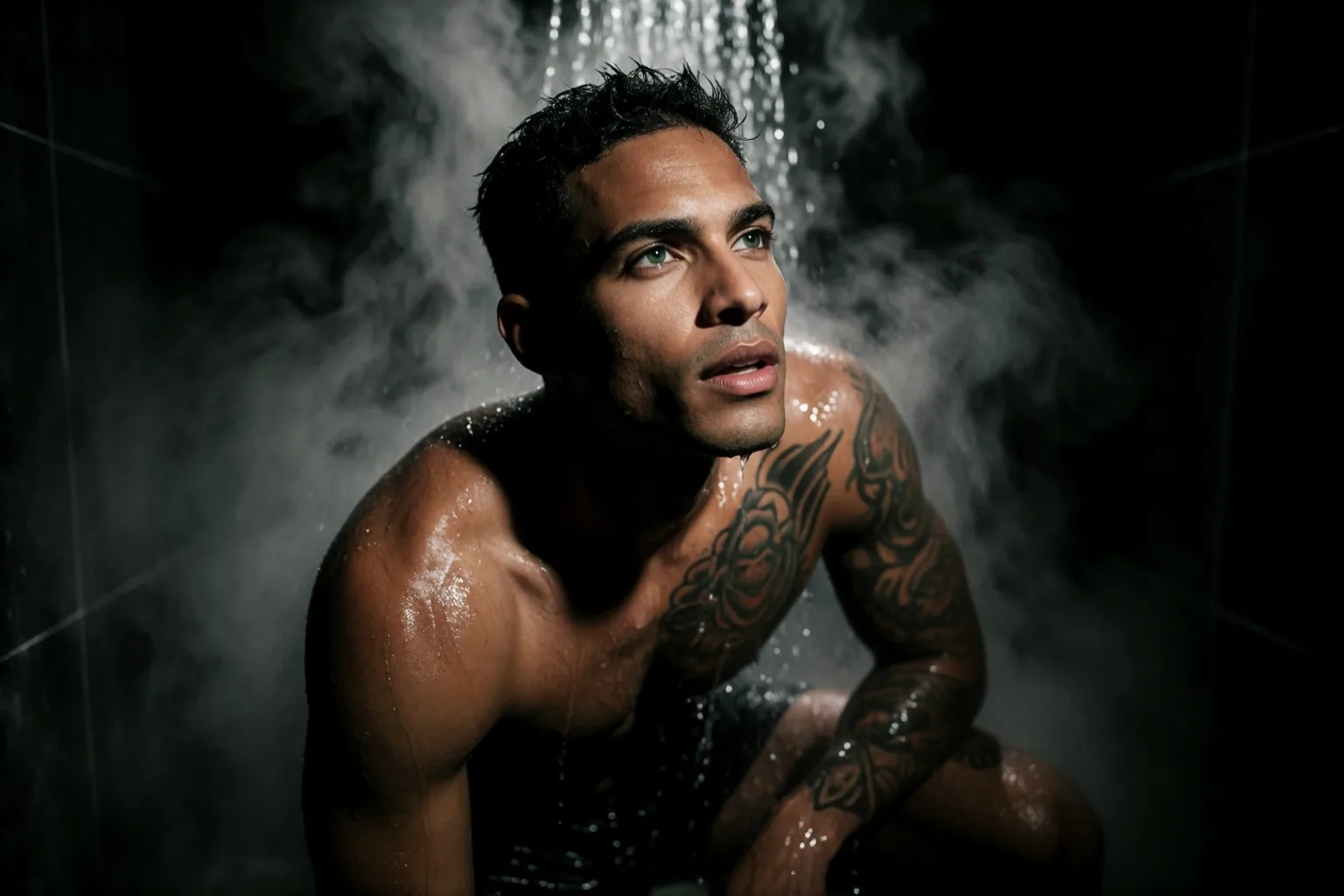 Scene 1 of the story: Nobody Stopped Us in the Sauna Showers